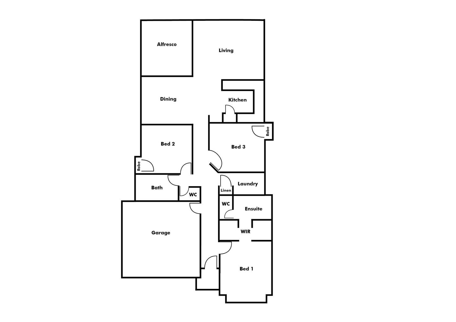 Floorplan of Homely house listing, 73 Bellingham Road, Hammond Park WA 6164