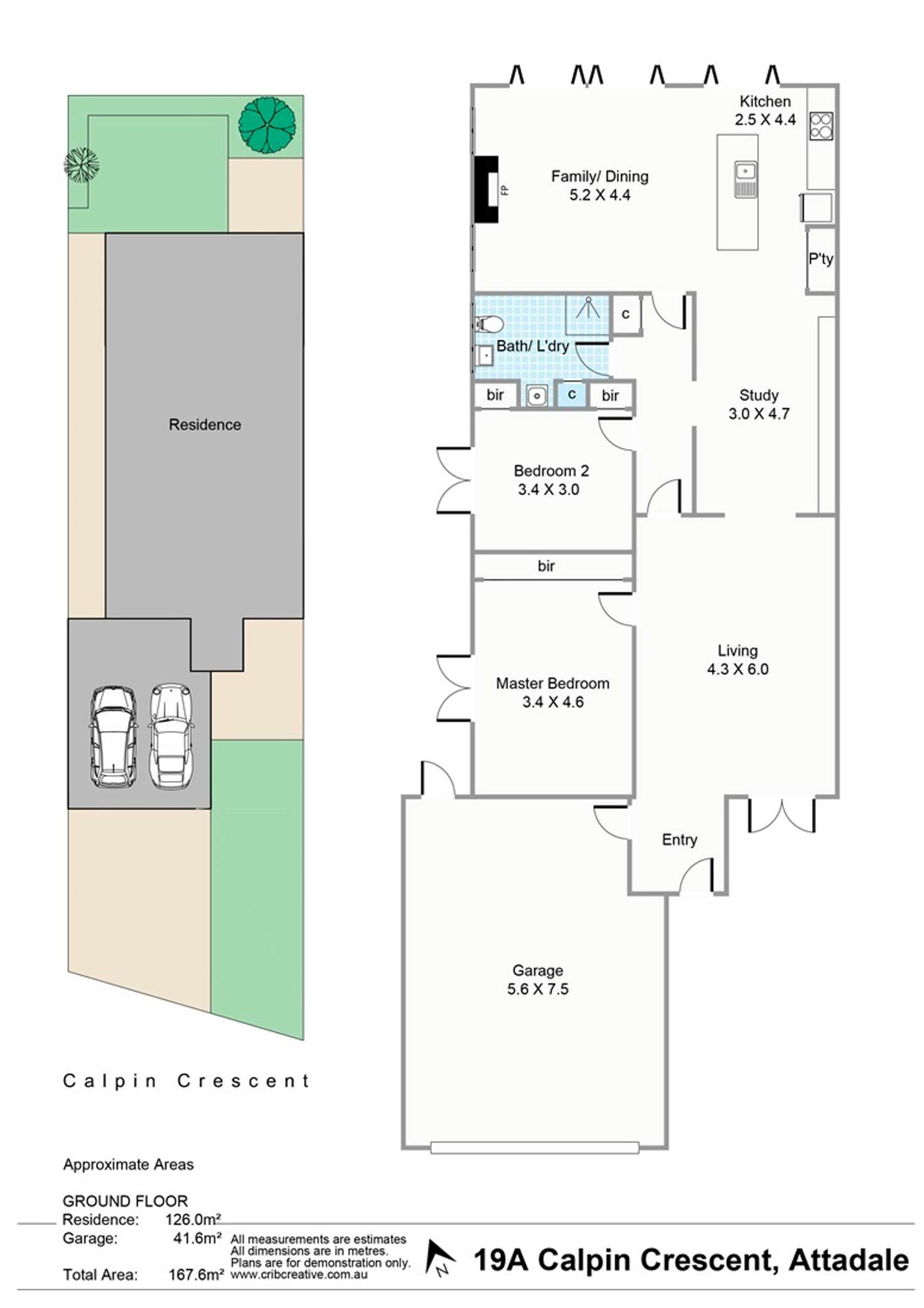 Floorplan of Homely house listing, 19A Calpin Crescent, Attadale WA 6156