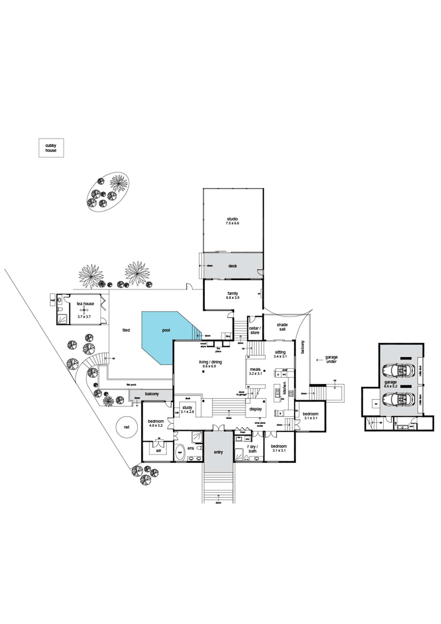 Floorplan of Homely house listing, 10 Seaview Road, Lynton SA 5062