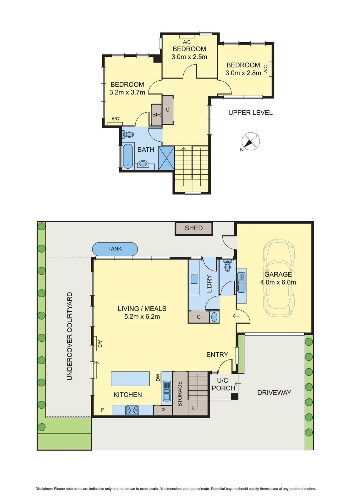 Floorplan of Homely house listing, 2/6 Mitchell Crescent, Meadow Heights VIC 3048