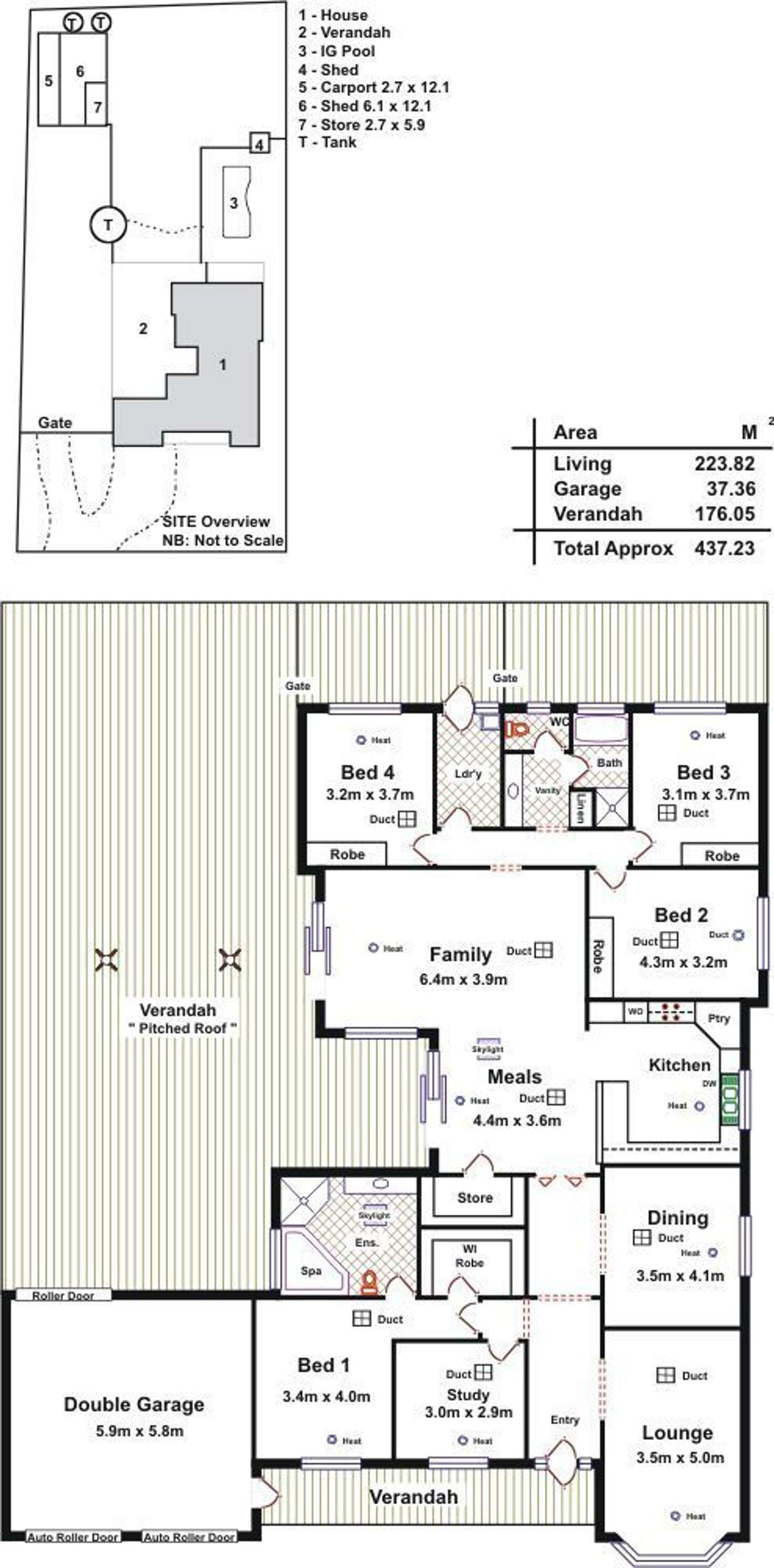 Floorplan of Homely house listing, 40 Gawler Terrace, Gawler South SA 5118
