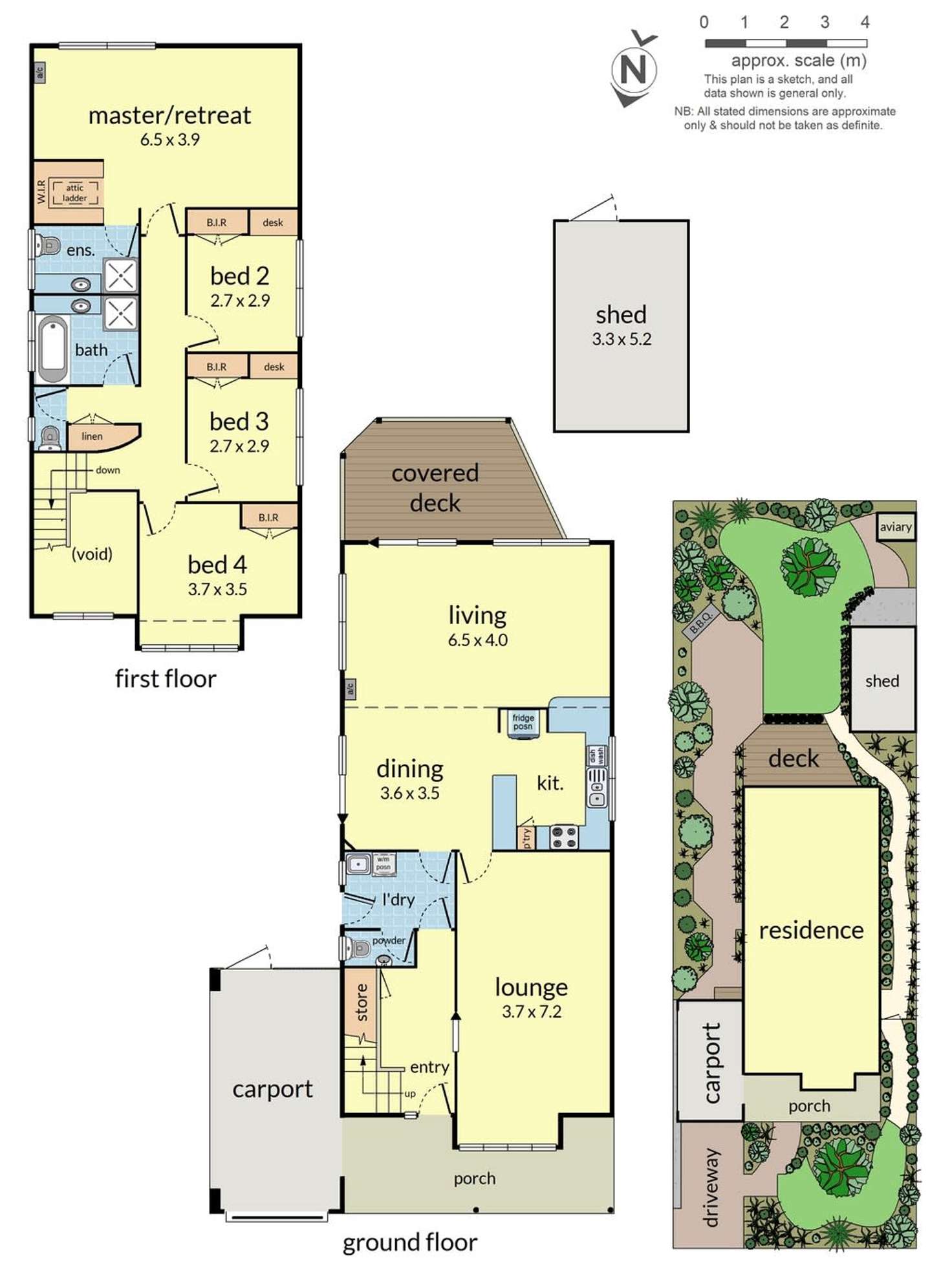 Floorplan of Homely house listing, 14 Barnes Grove, Chelsea VIC 3196