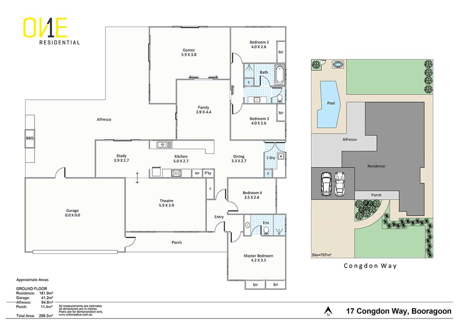 Floorplan of Homely house listing, 17 Congdon Way, Booragoon WA 6154