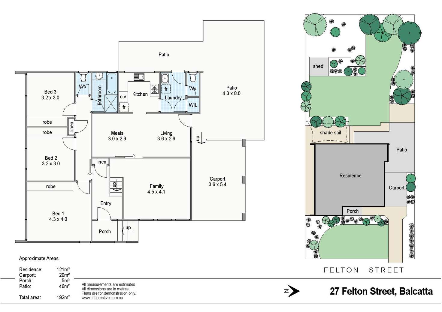 Floorplan of Homely house listing, 27 Felton Street, Balcatta WA 6021