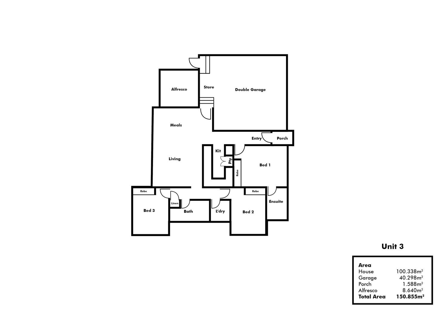 Floorplan of Homely house listing, 3/614 Rockingham Road, Munster WA 6166