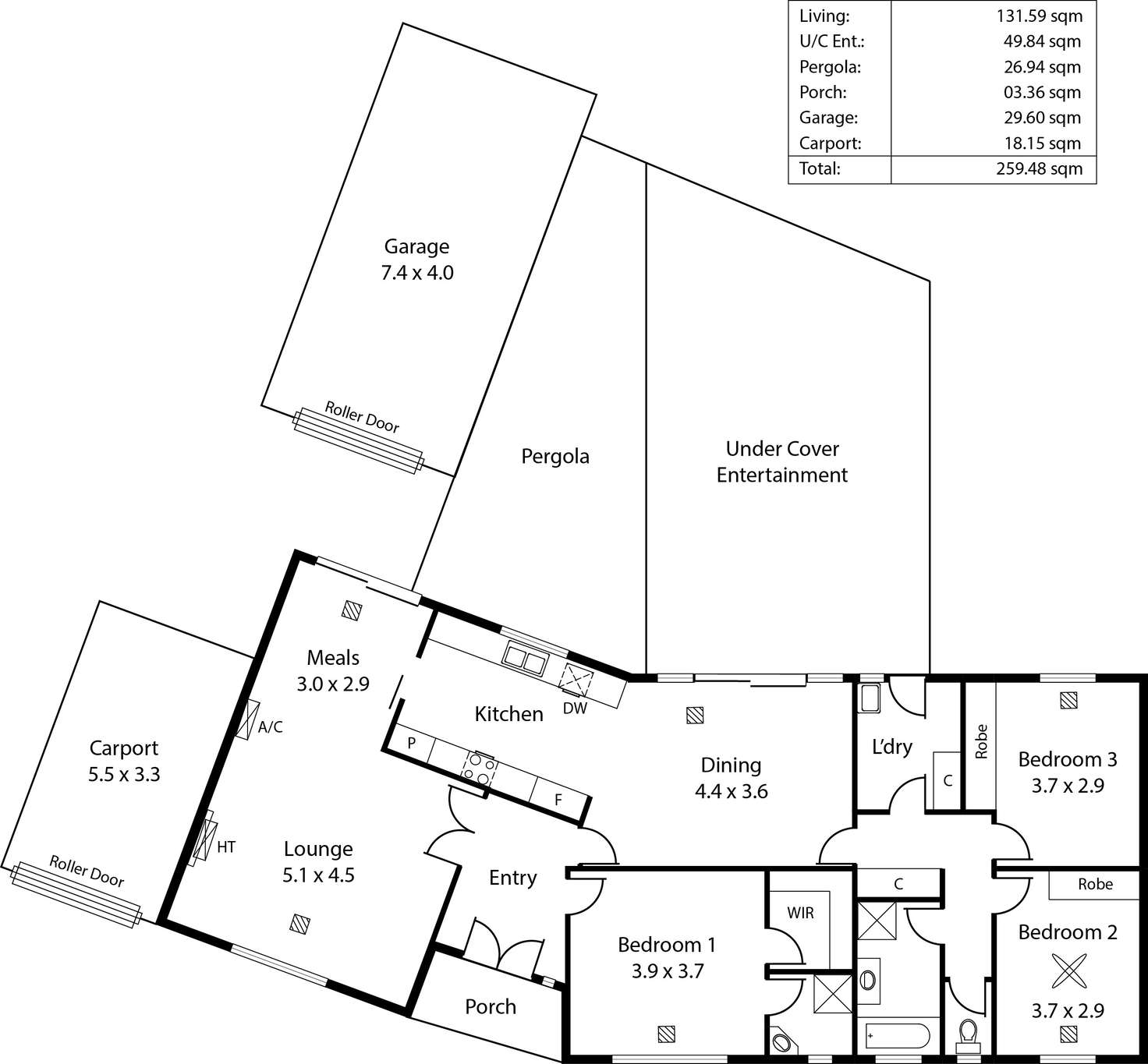 Floorplan of Homely house listing, 13 Tabitha Drive, Athelstone SA 5076