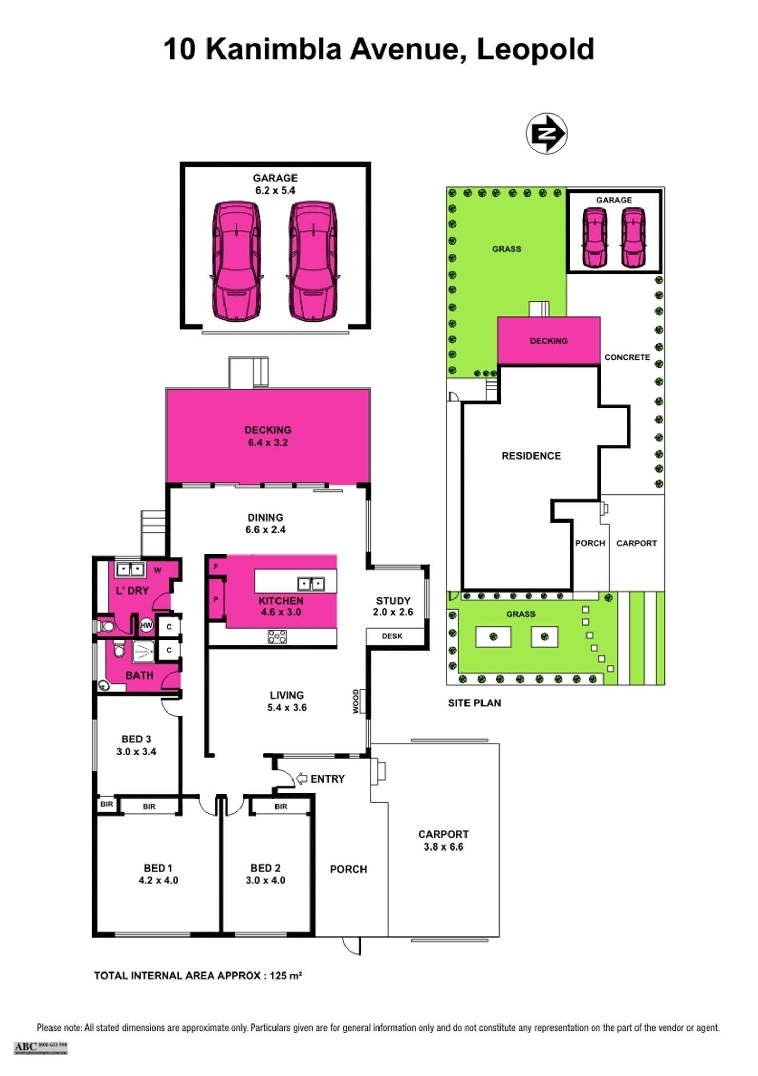 Floorplan of Homely house listing, 10 Kanimbla Avenue, Leopold VIC 3224