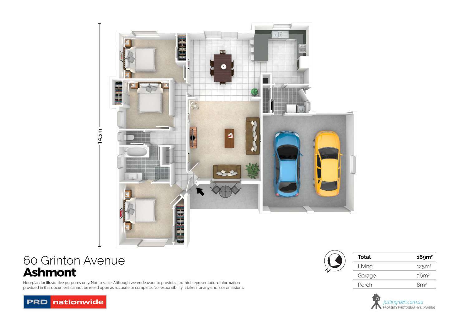 Floorplan of Homely house listing, 60 Grinton Avenue, Ashmont NSW 2650