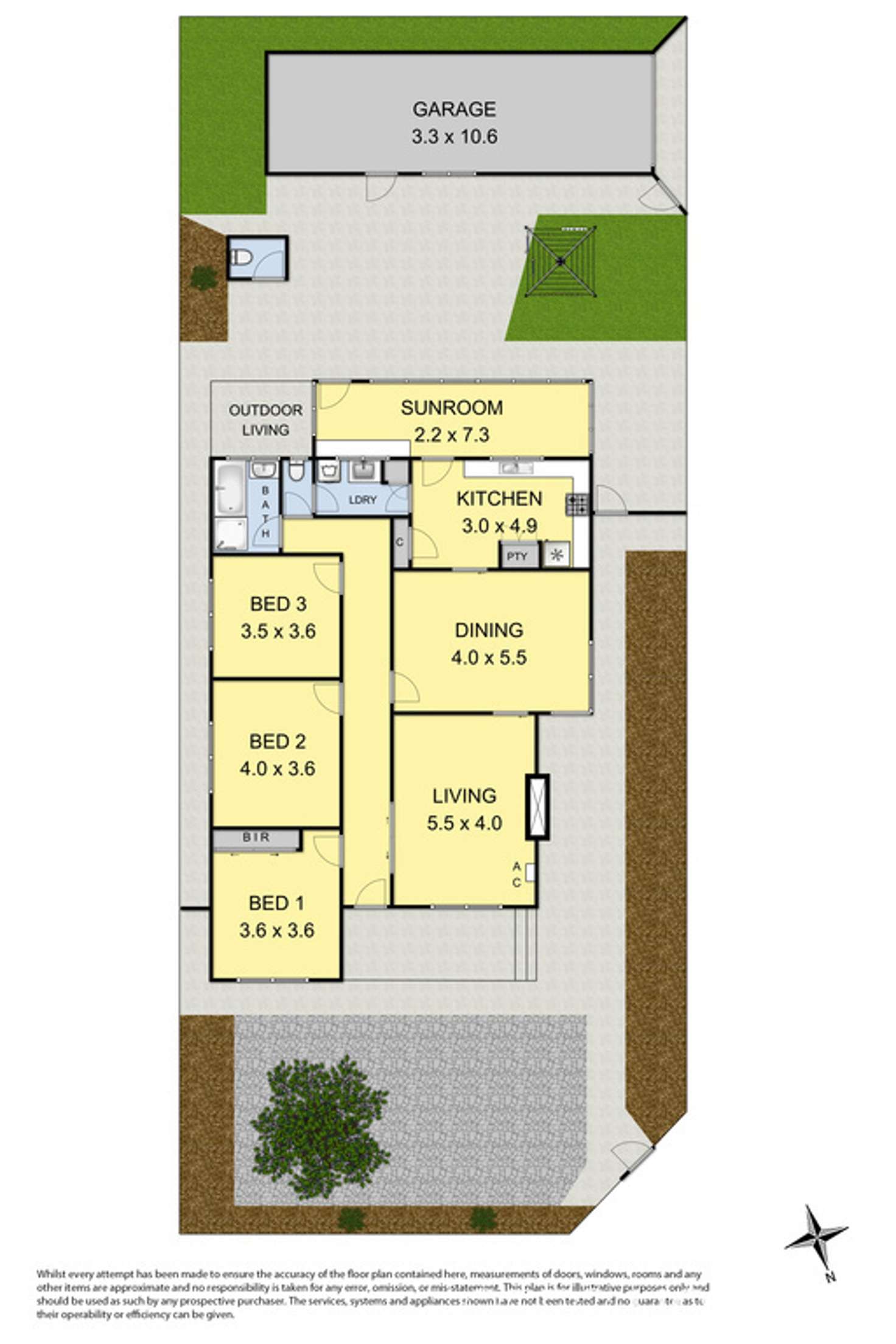 Floorplan of Homely house listing, 473 Blackshaws Road, Altona North VIC 3025