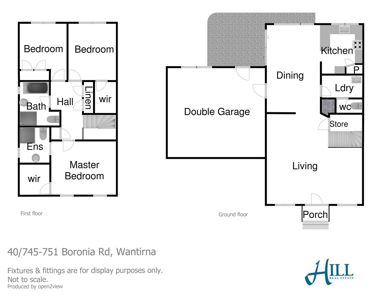 Floorplan of Homely townhouse listing, 40/745-751 Boronia Road, Wantirna VIC 3152