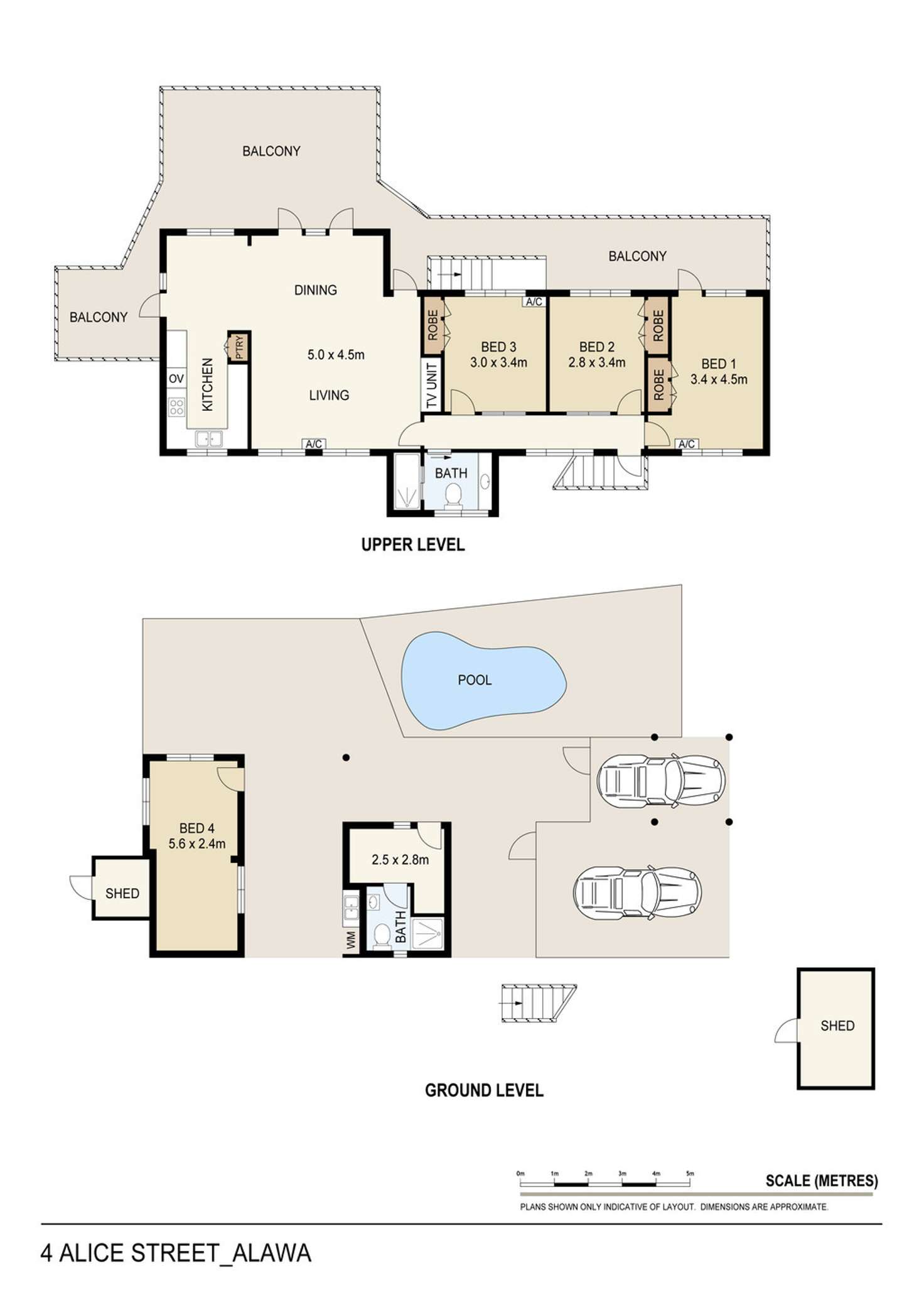 Floorplan of Homely house listing, 4 Alice Street, Alawa NT 810