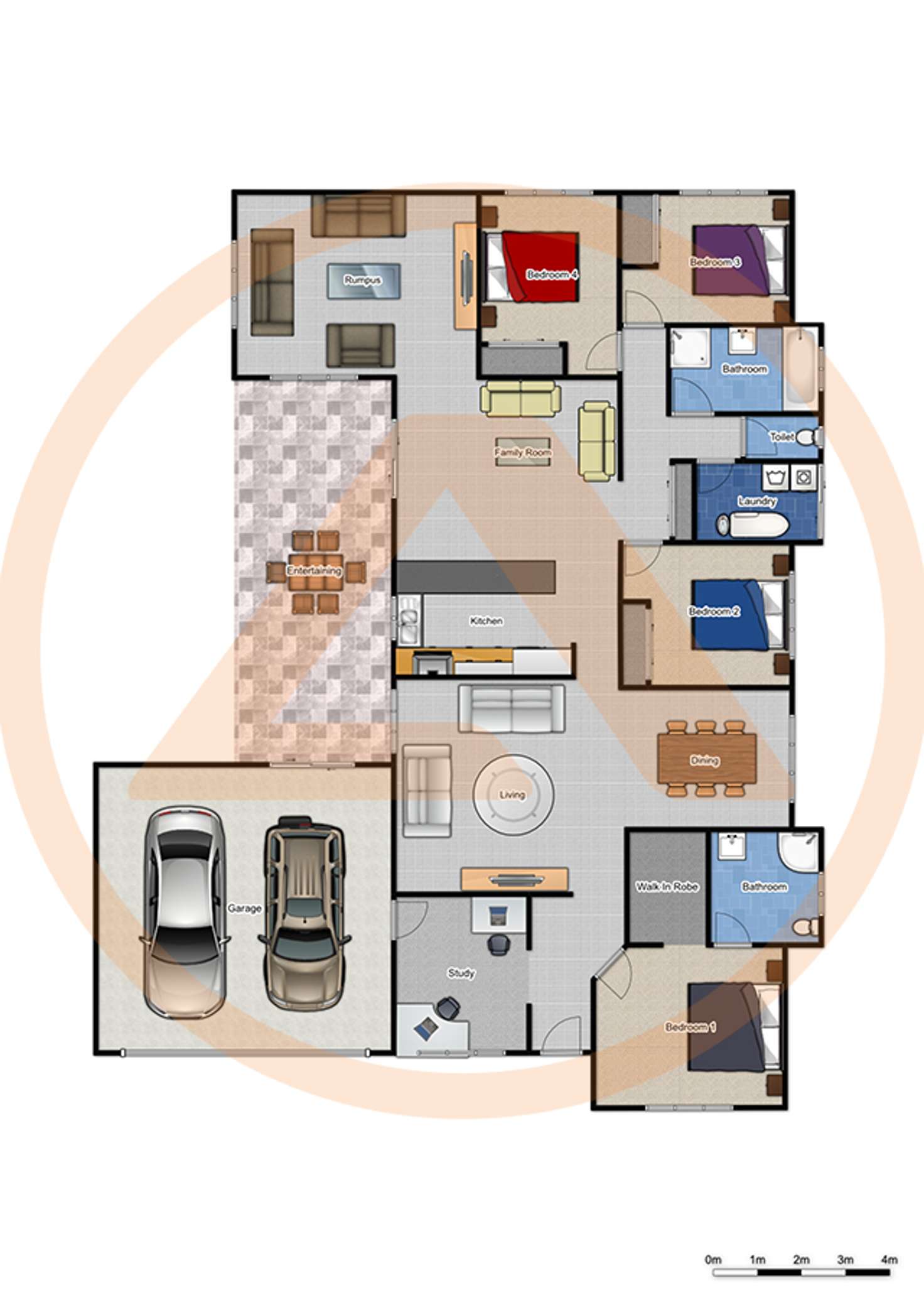 Floorplan of Homely house listing, 157 Bush Tucker Road, Marsden QLD 4132