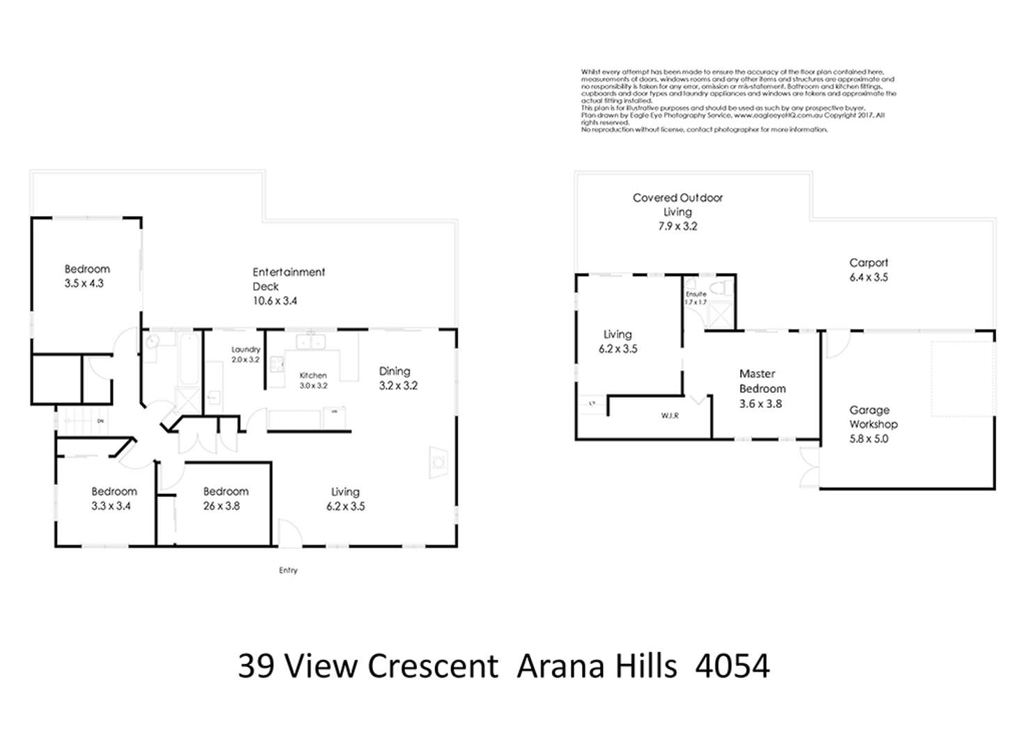 Floorplan of Homely house listing, 39 View Crescent, Arana Hills QLD 4054