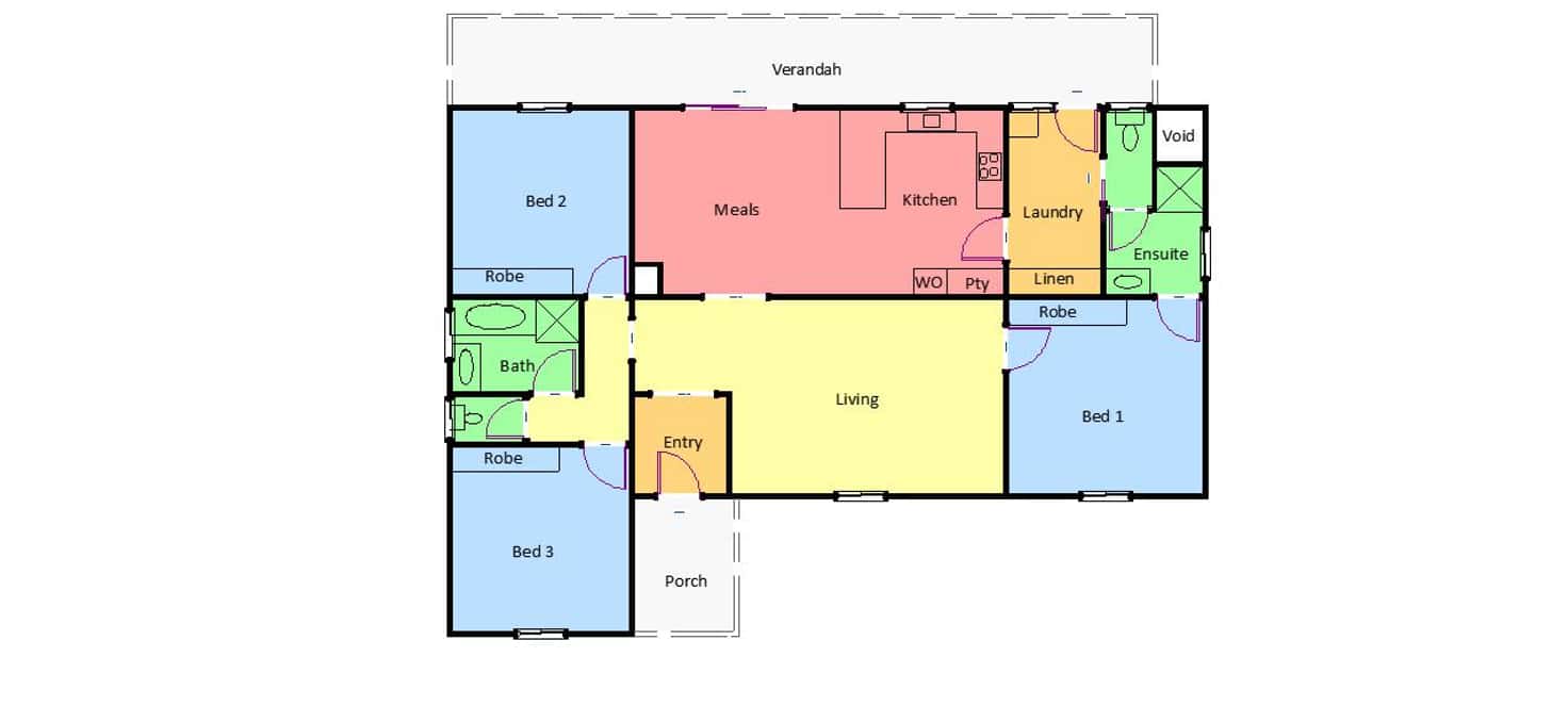 Floorplan of Homely house listing, 30 Maude Street, Ararat VIC 3377