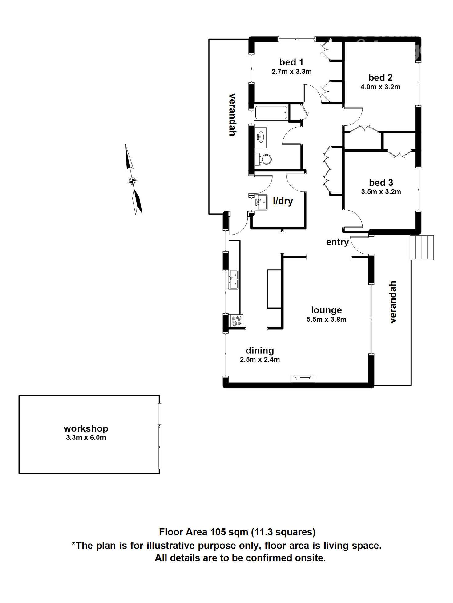 Floorplan of Homely house listing, 4 Upper Grieve Road, Avonsleigh VIC 3782