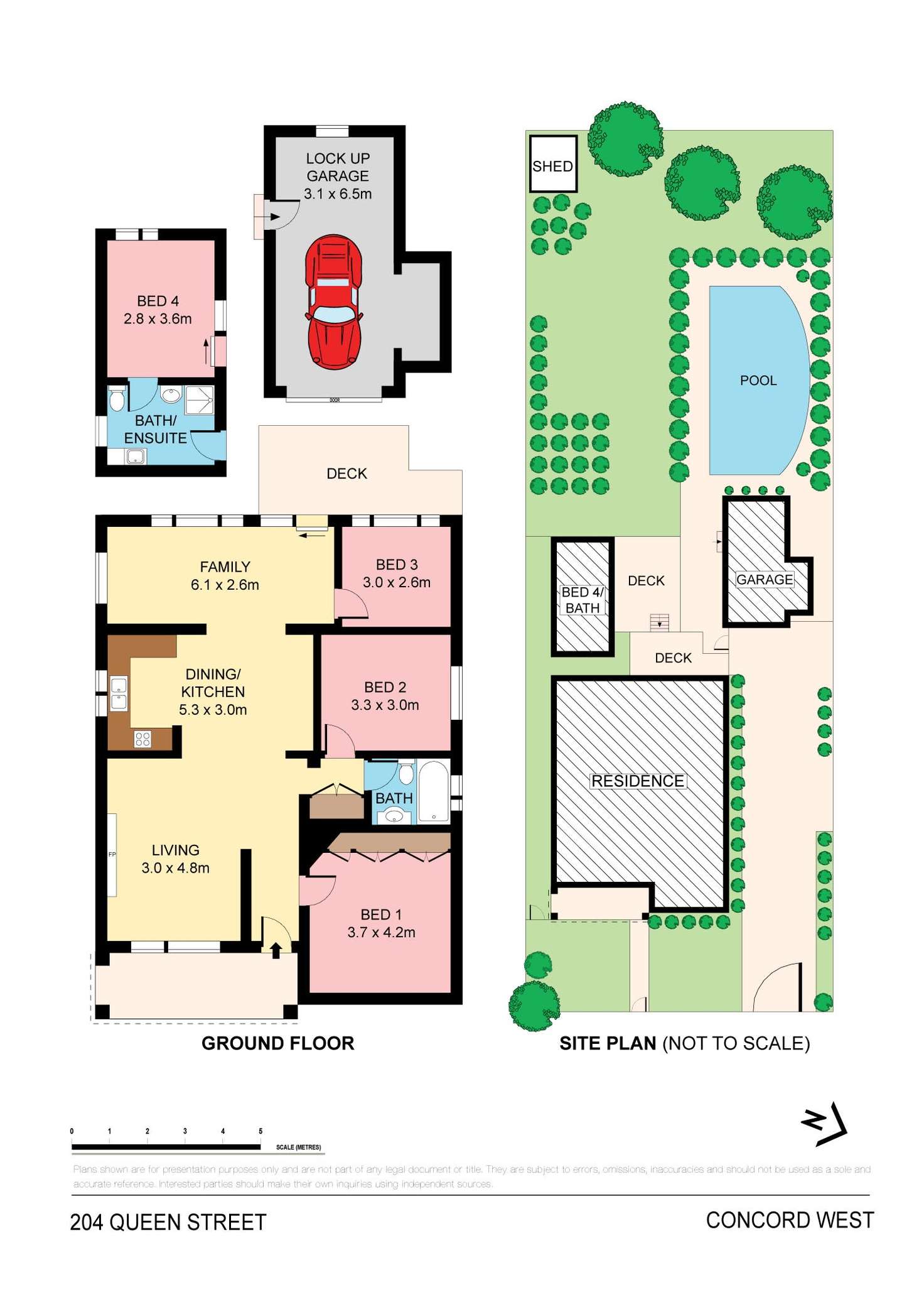 Floorplan of Homely house listing, 204 Queen Street, Concord West NSW 2138