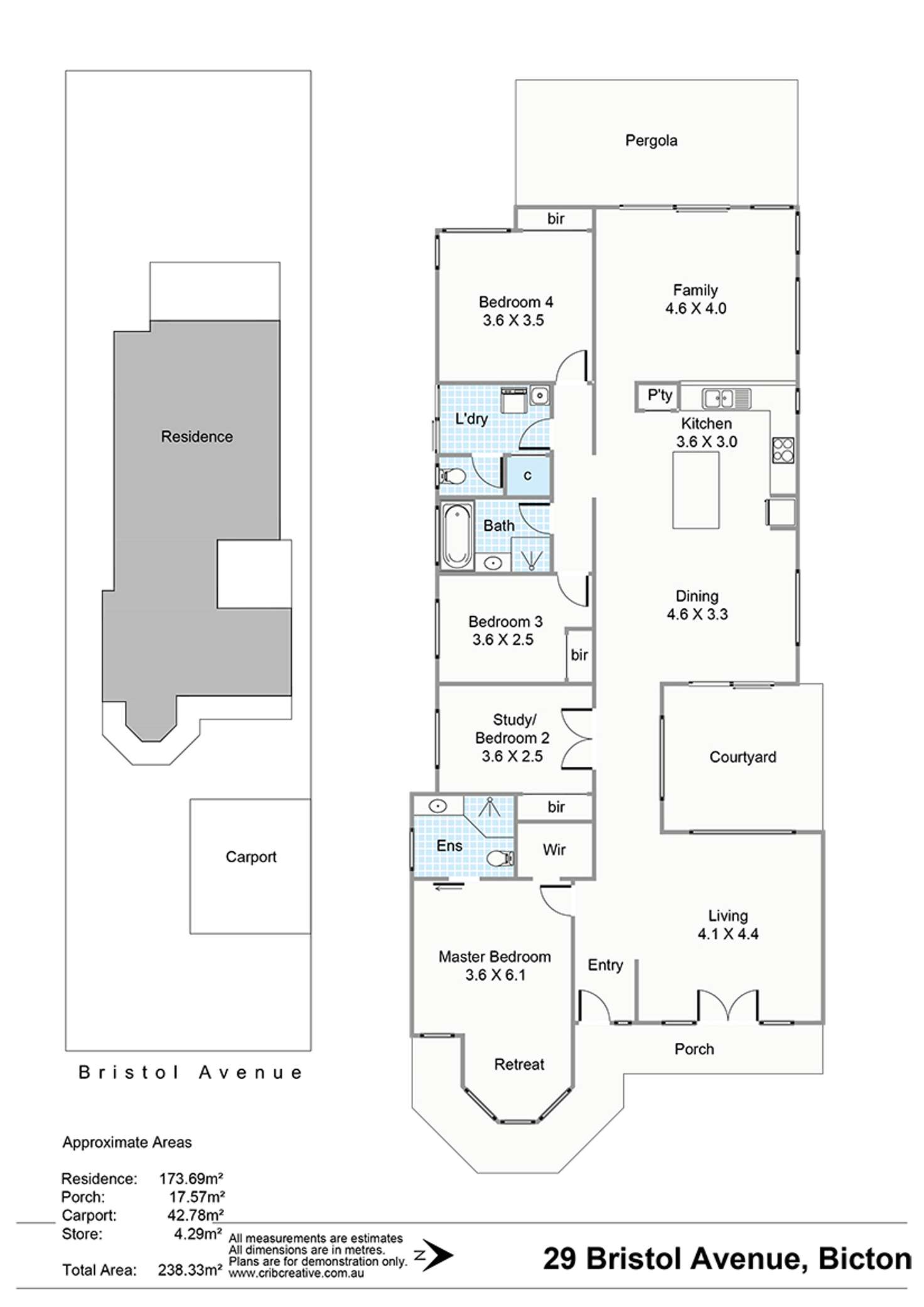 Floorplan of Homely house listing, 29 Bristol Avenue, Bicton WA 6157