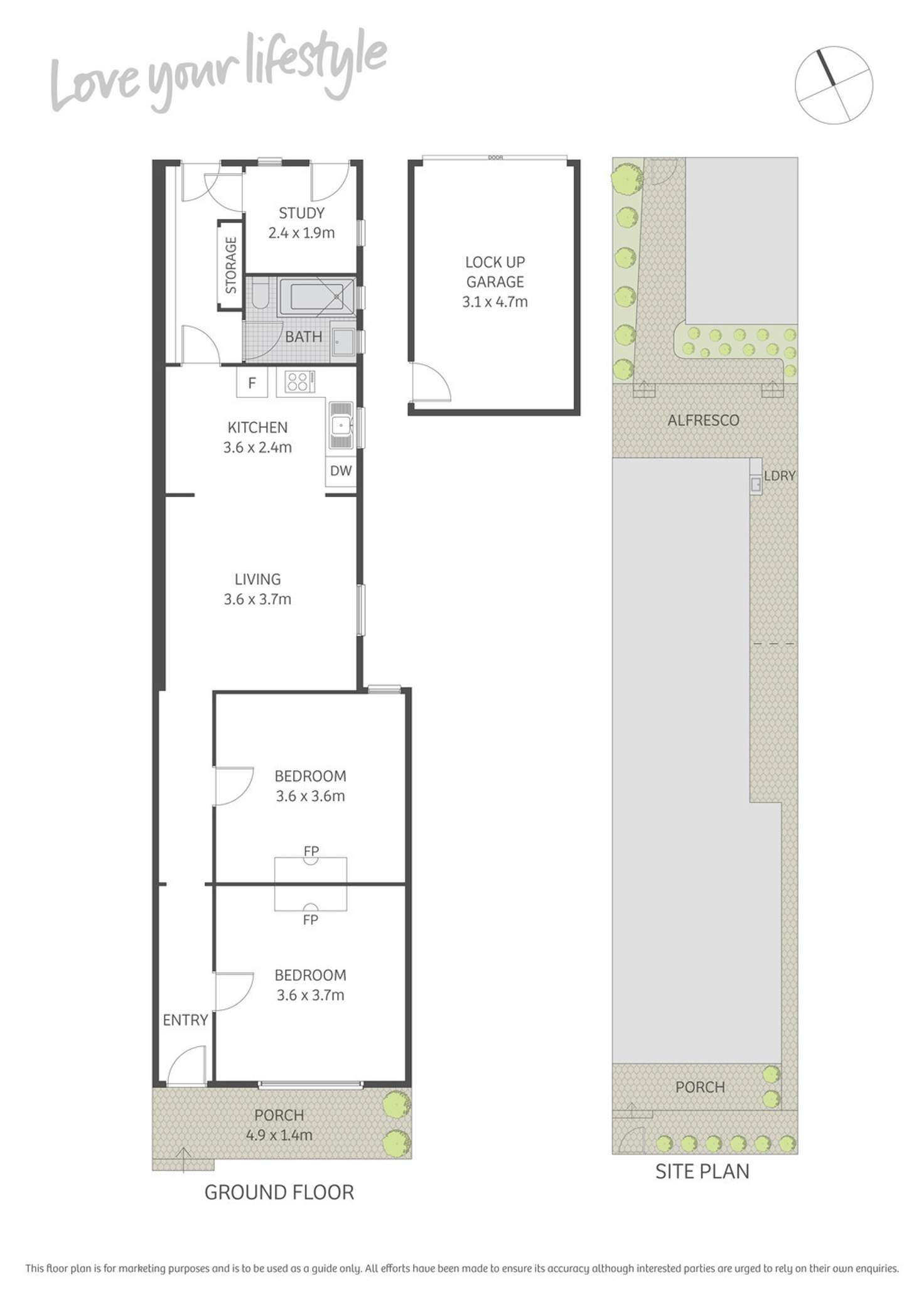 Floorplan of Homely house listing, 53 Addison Road, Marrickville NSW 2204