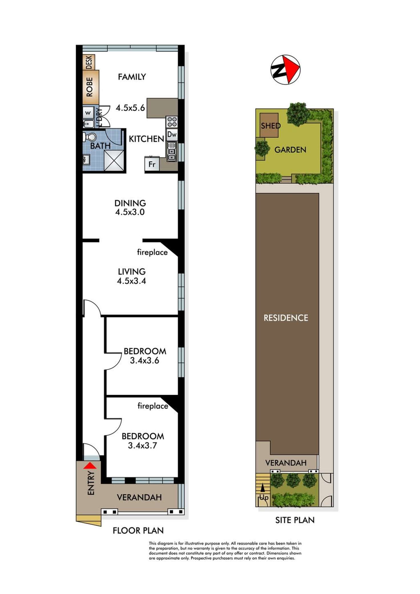 Floorplan of Homely house listing, 43 Dudley Street, Bondi NSW 2026