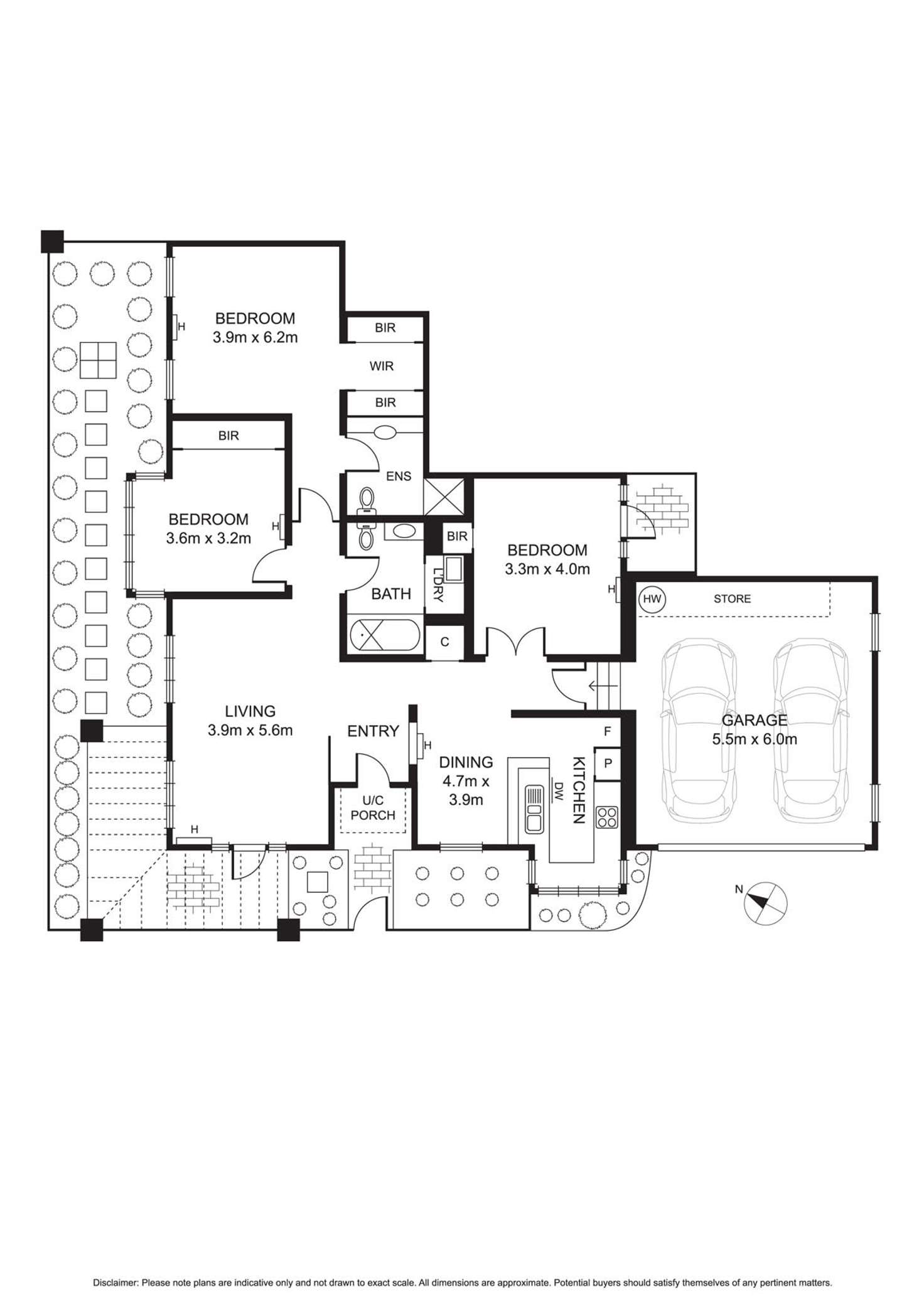 Floorplan of Homely house listing, 80 Esplanade West, Port Melbourne VIC 3207