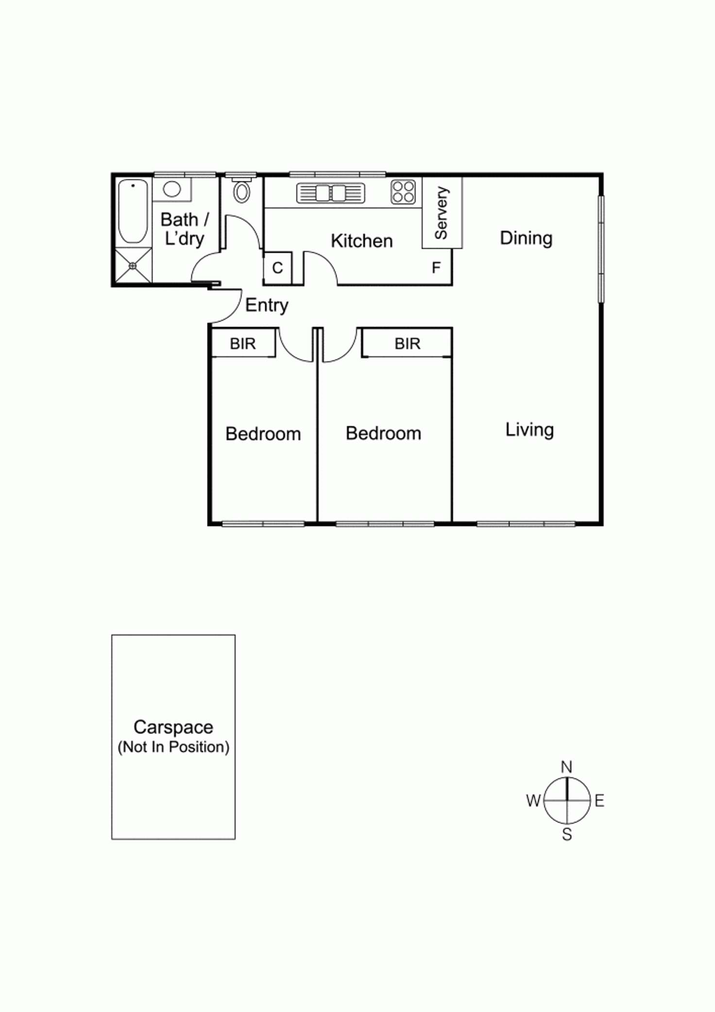 Floorplan of Homely apartment listing, 7/104 Westbury Street, St Kilda East VIC 3183