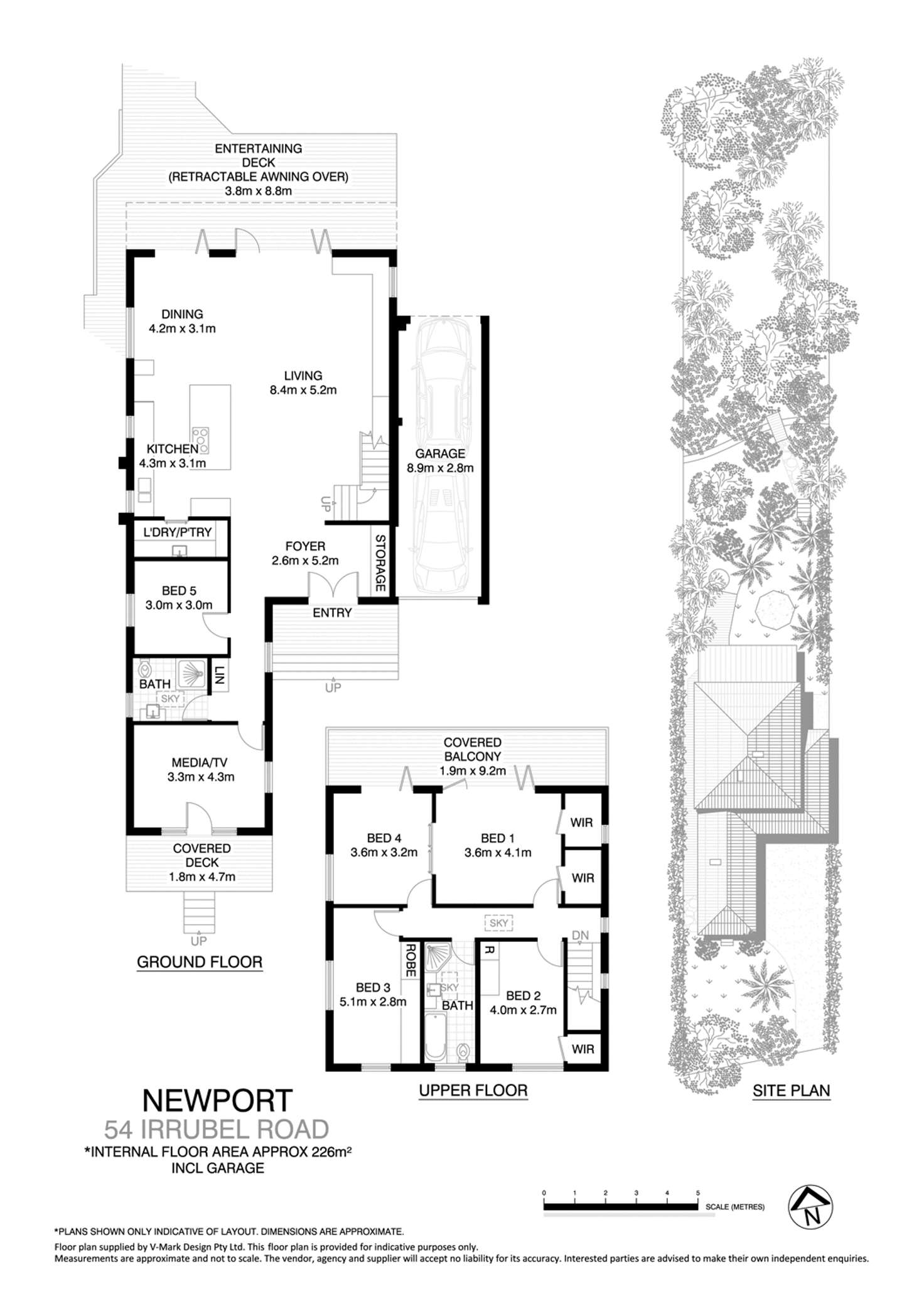 Floorplan of Homely house listing, 54 Irrubel Road, Newport NSW 2106
