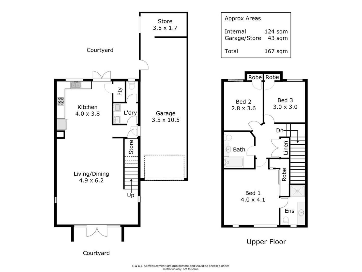 Floorplan of Homely house listing, 21A Watkins Street, White Gum Valley WA 6162