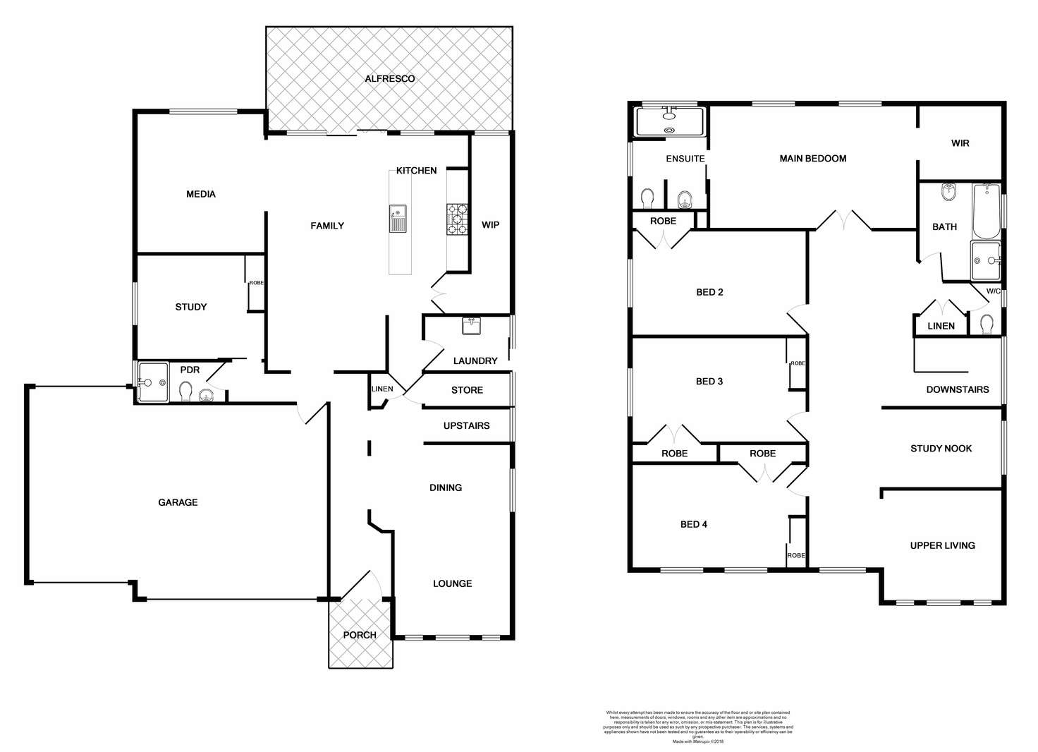 Floorplan of Homely house listing, 10 Hinchinbrook Close, Ashtonfield NSW 2323