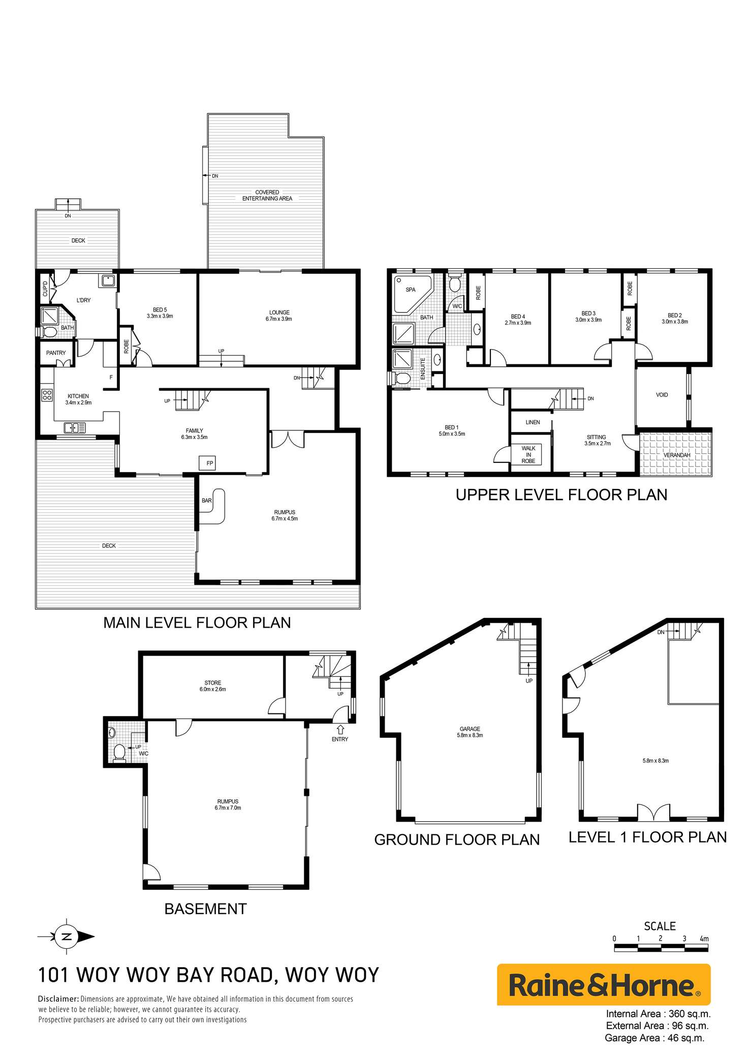 Floorplan of Homely house listing, 101 Woy Woy Bay Road, Woy Woy Bay NSW 2256