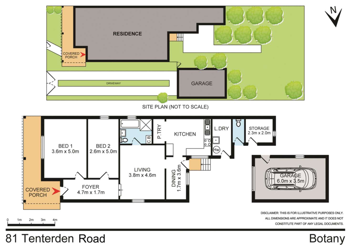 Floorplan of Homely house listing, 81 Tenterden Road, Botany NSW 2019