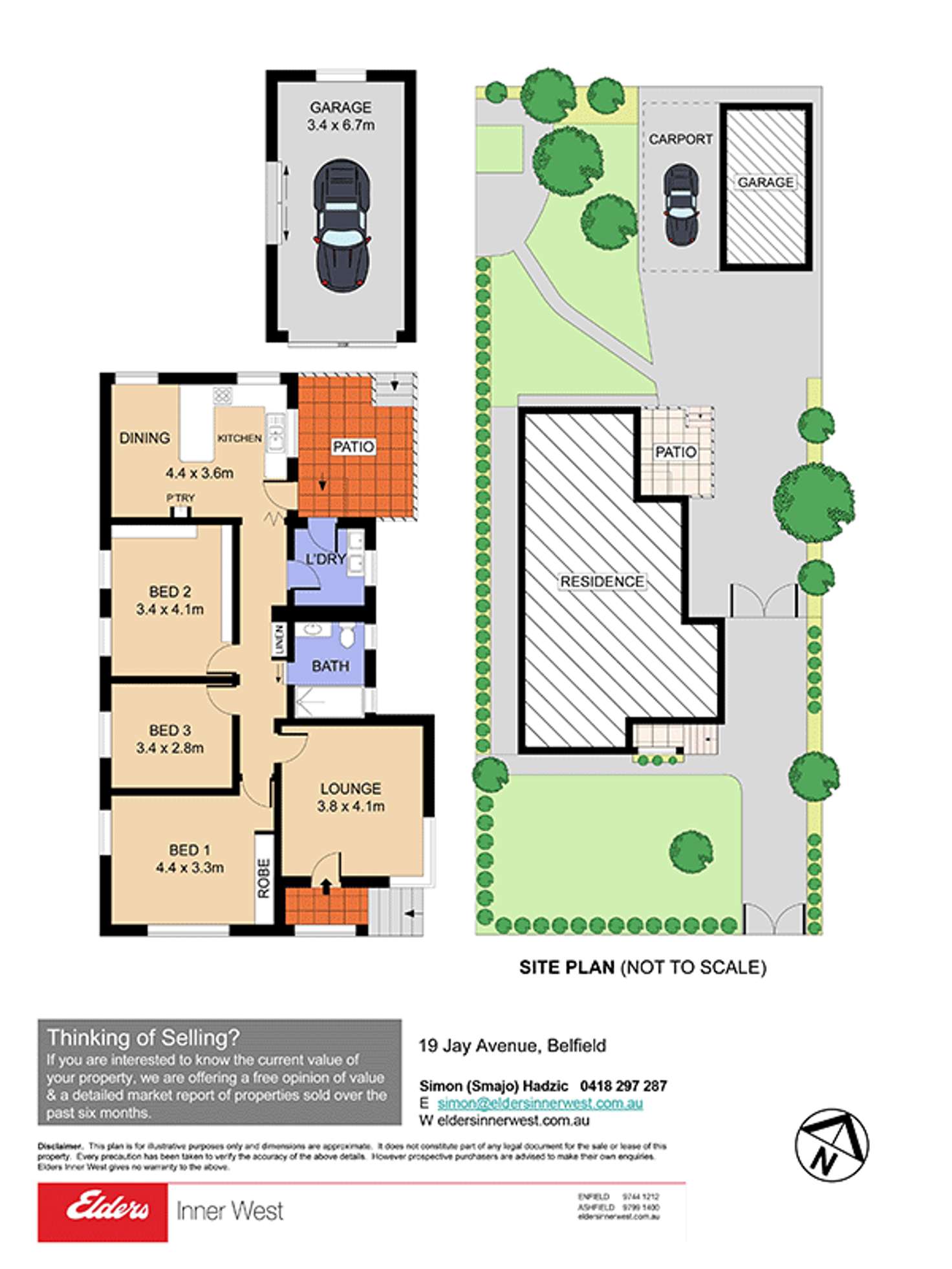 Floorplan of Homely house listing, 19 Jay Avenue, Belfield NSW 2191