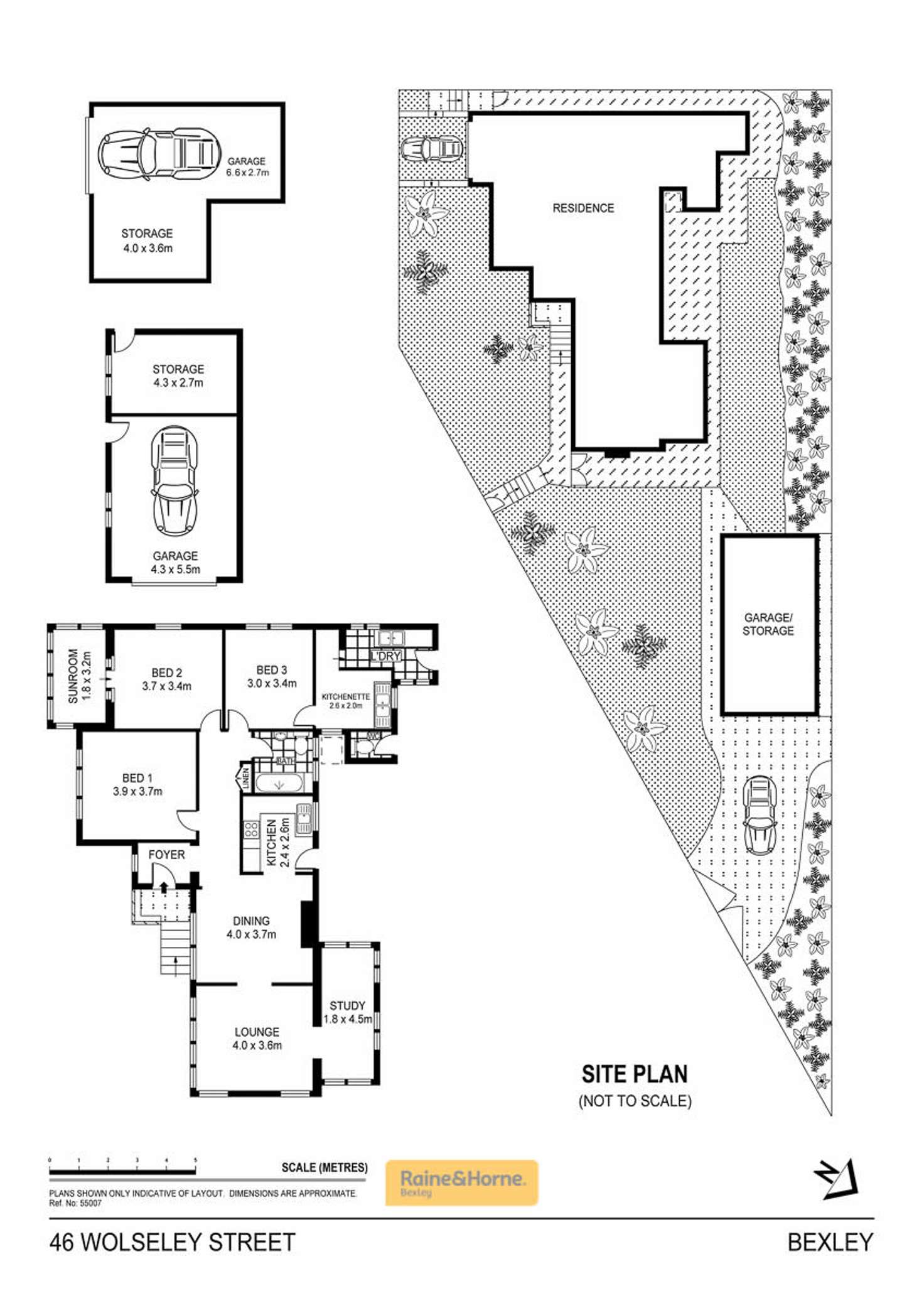 Floorplan of Homely house listing, 46 Wolseley Street, Bexley NSW 2207