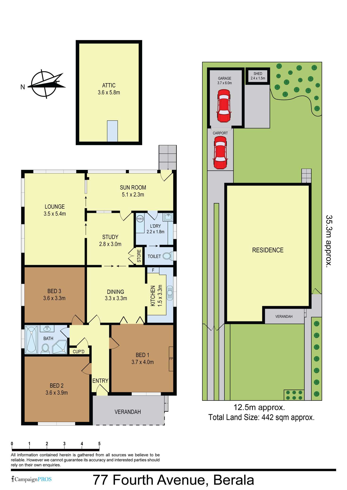 Floorplan of Homely house listing, 77 FOURTH AVENUE, Berala NSW 2141