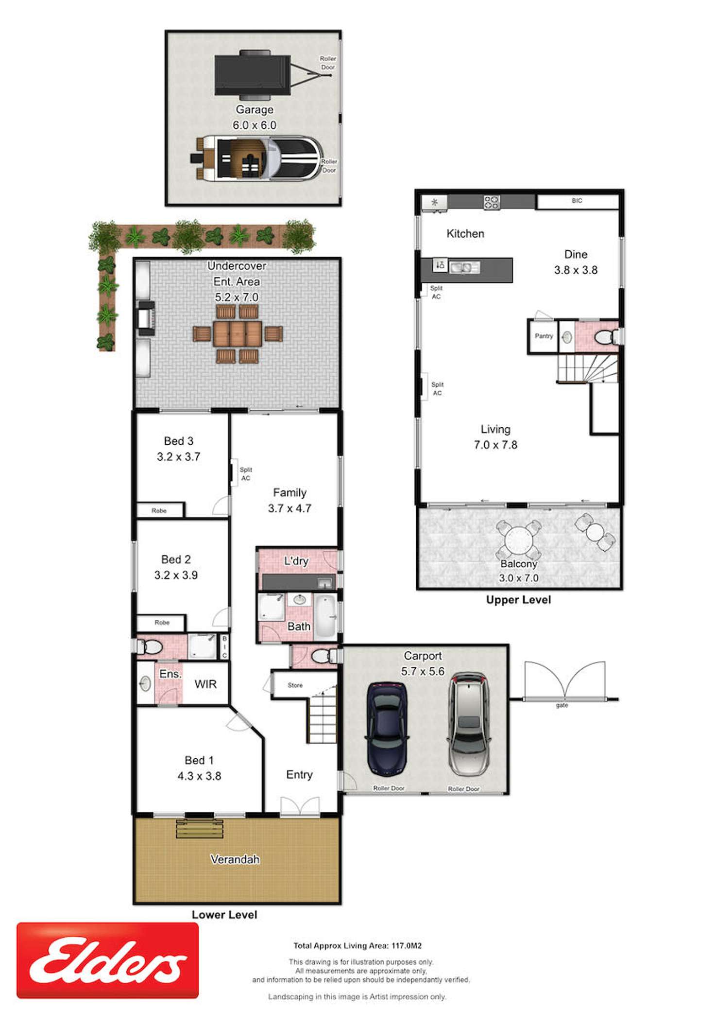 Floorplan of Homely house listing, 28 Kightley Road, Goolwa Beach SA 5214