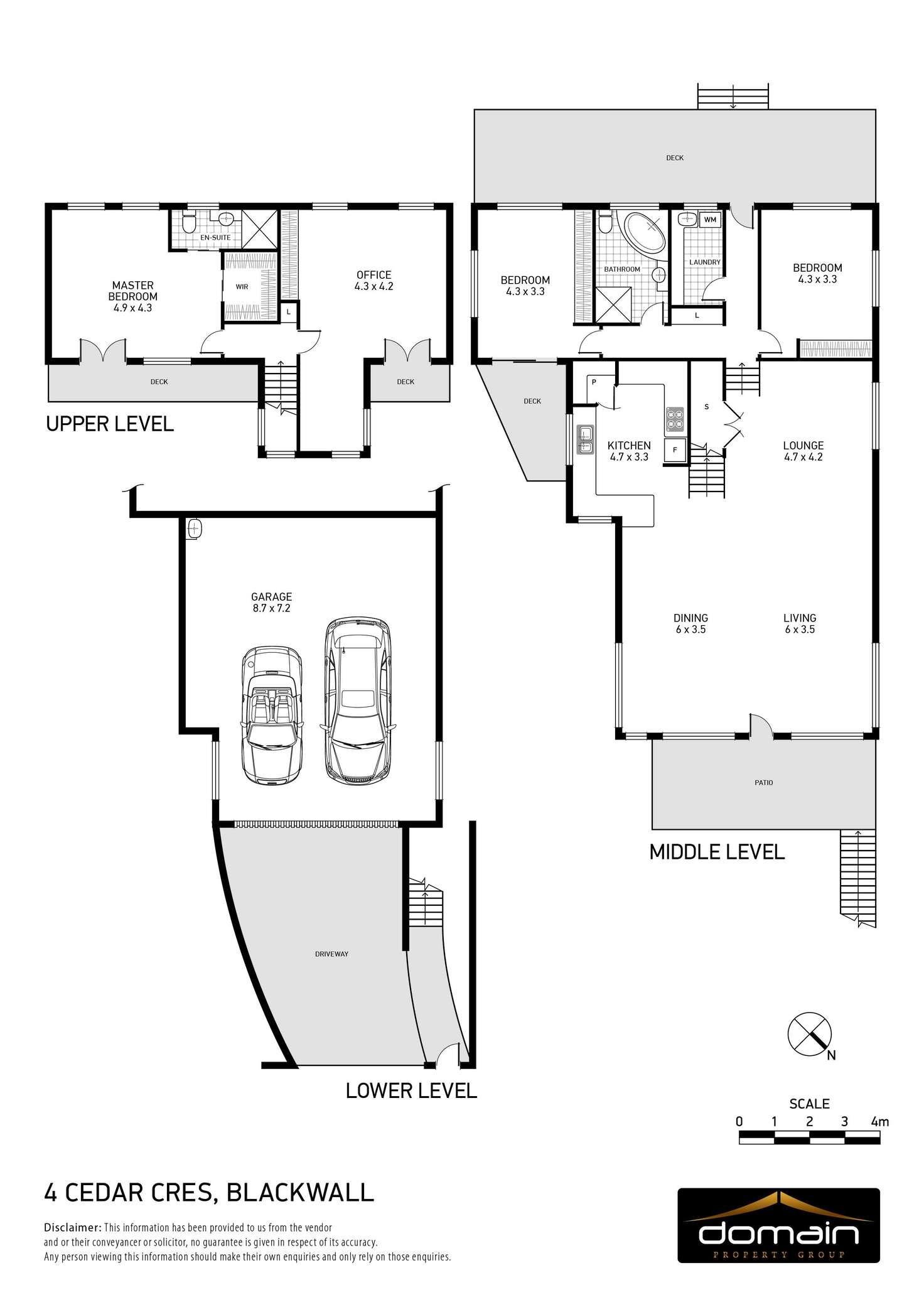 Floorplan of Homely house listing, 4 Cedar Crescent, Blackwall NSW 2256