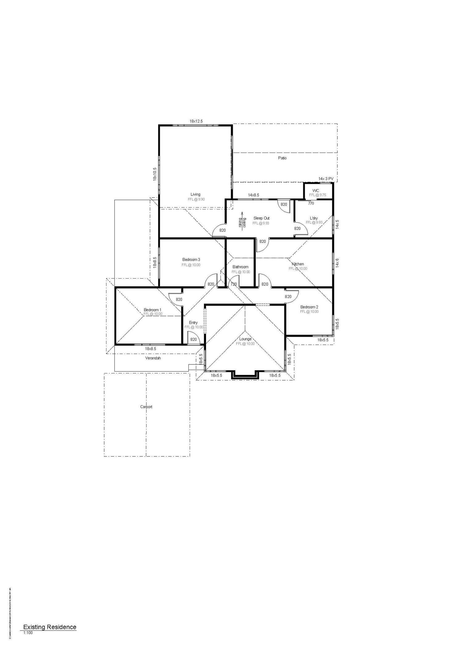 Floorplan of Homely house listing, 66a Rome Road, Melville WA 6156