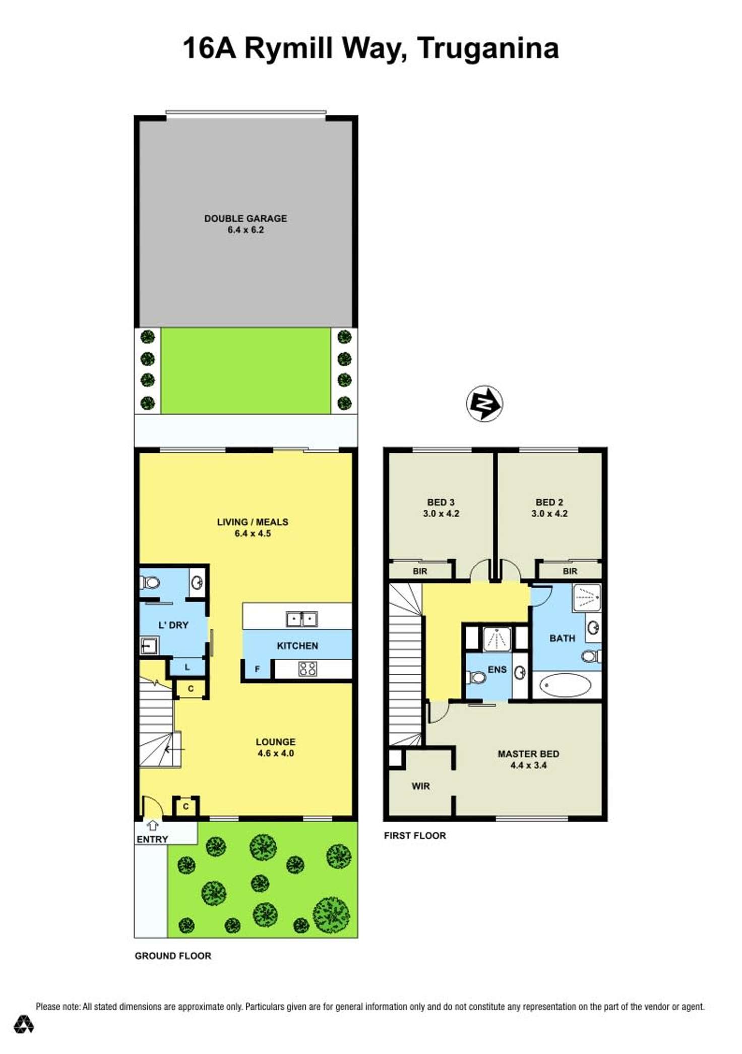 Floorplan of Homely house listing, 16A Rymill Way, Truganina VIC 3029