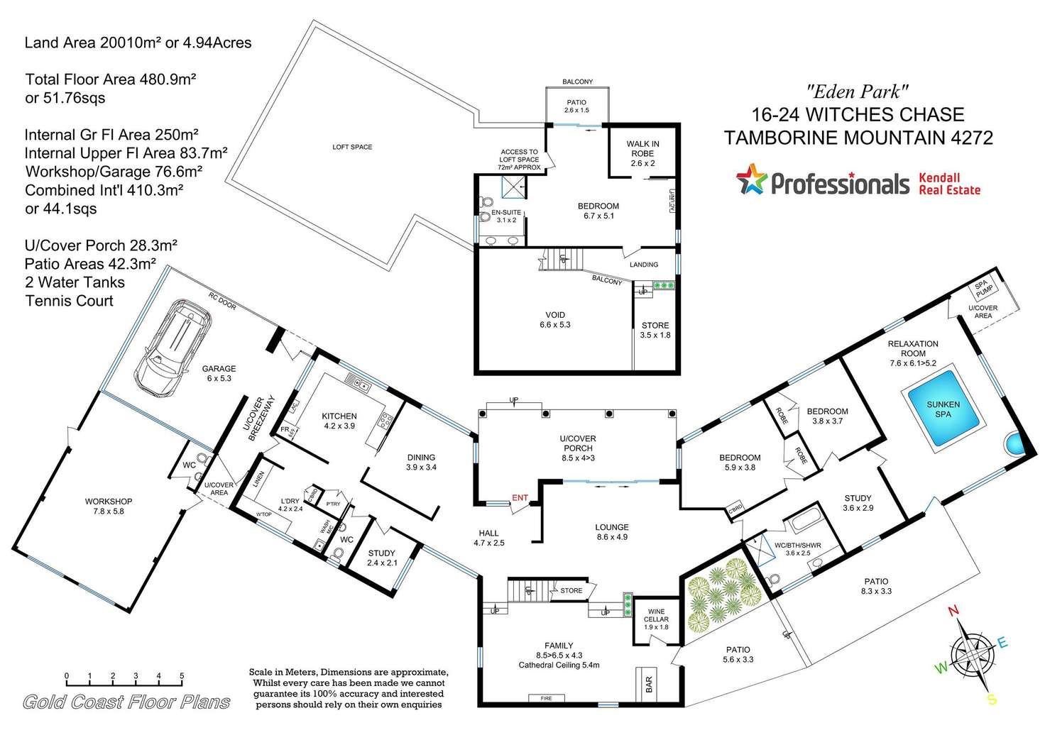 Floorplan of Homely house listing, 16-24 Witches Chase, Tamborine Mountain QLD 4272