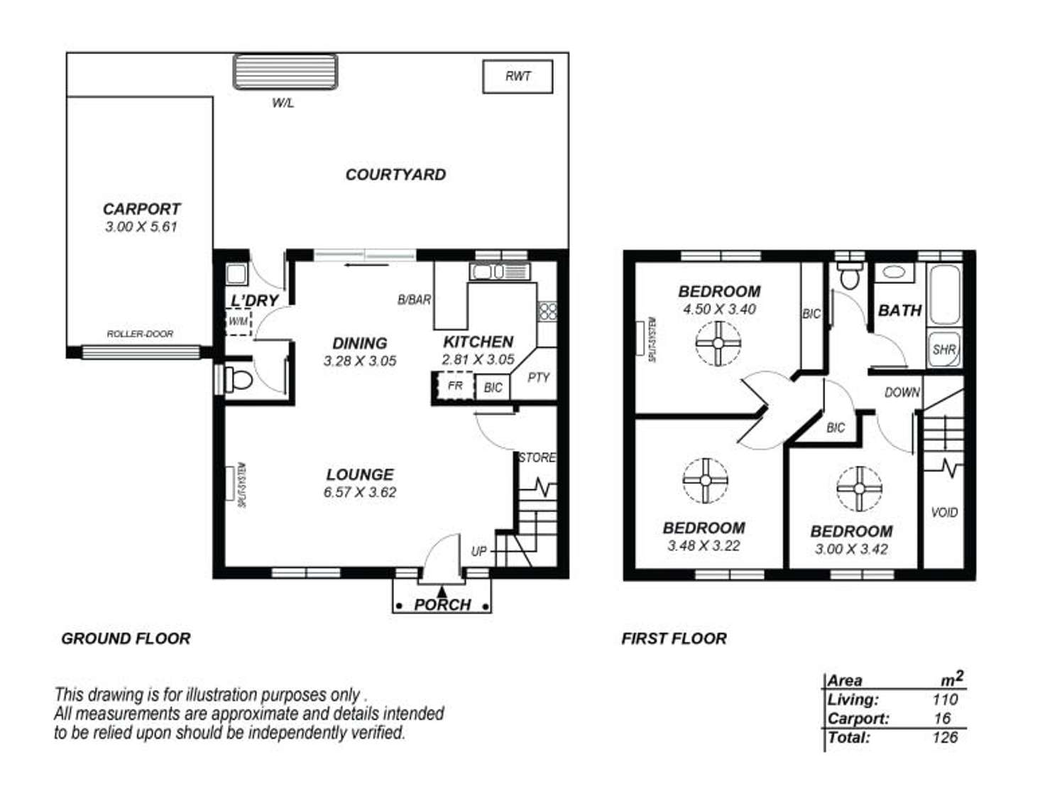 Floorplan of Homely house listing, 6/8 BARRY ROAD, Oaklands Park SA 5046