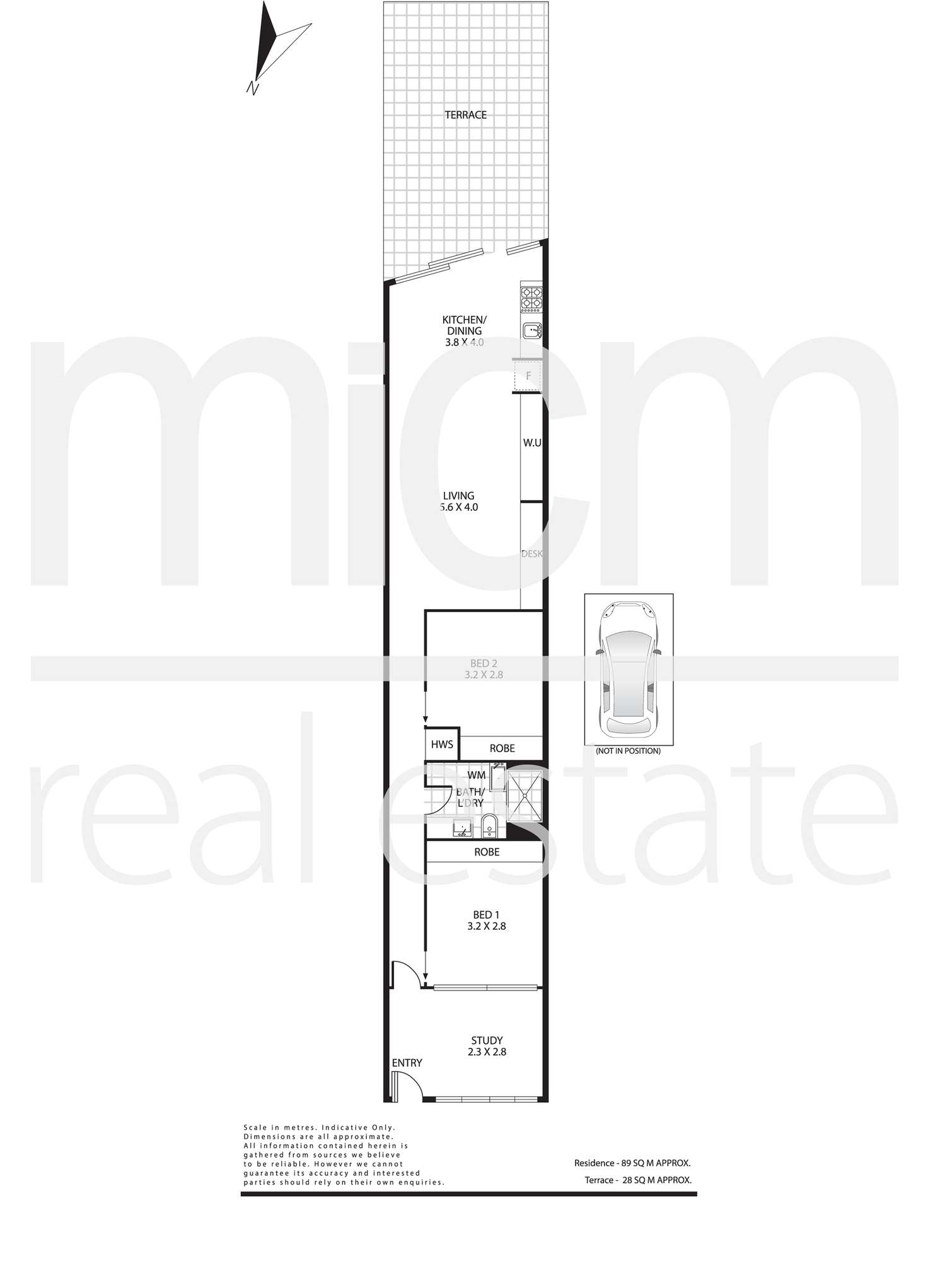 Floorplan of Homely apartment listing, 1312/555 Flinders Street, Melbourne VIC 3000