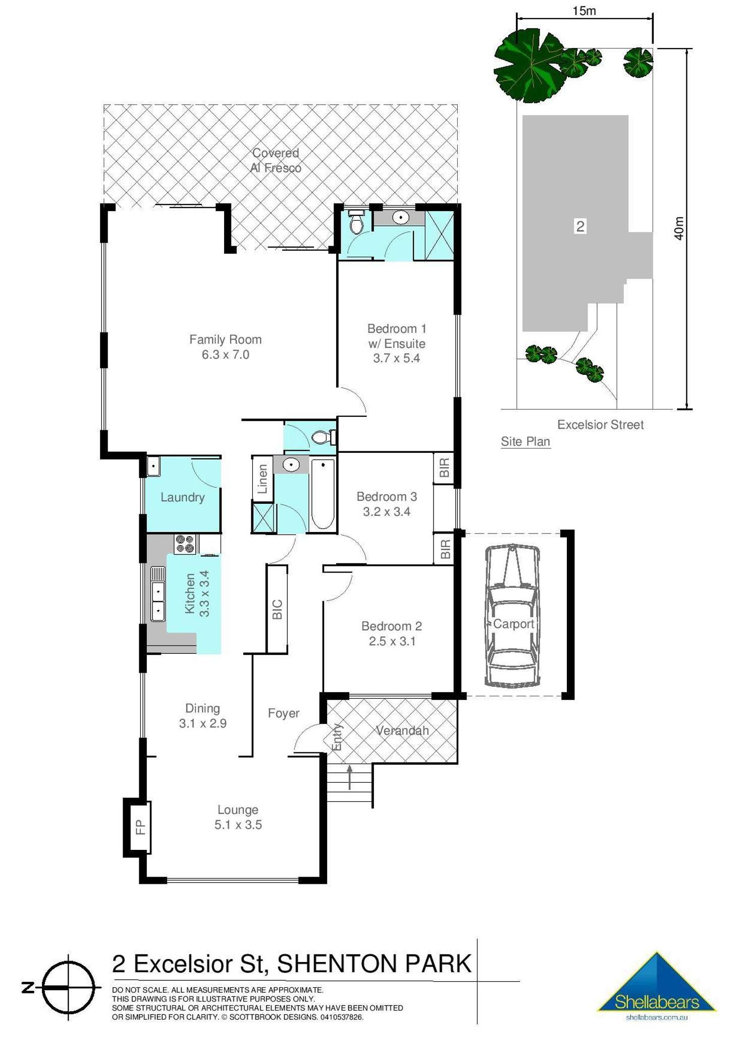 Floorplan of Homely house listing, 2 Excelsior Street, Shenton Park WA 6008