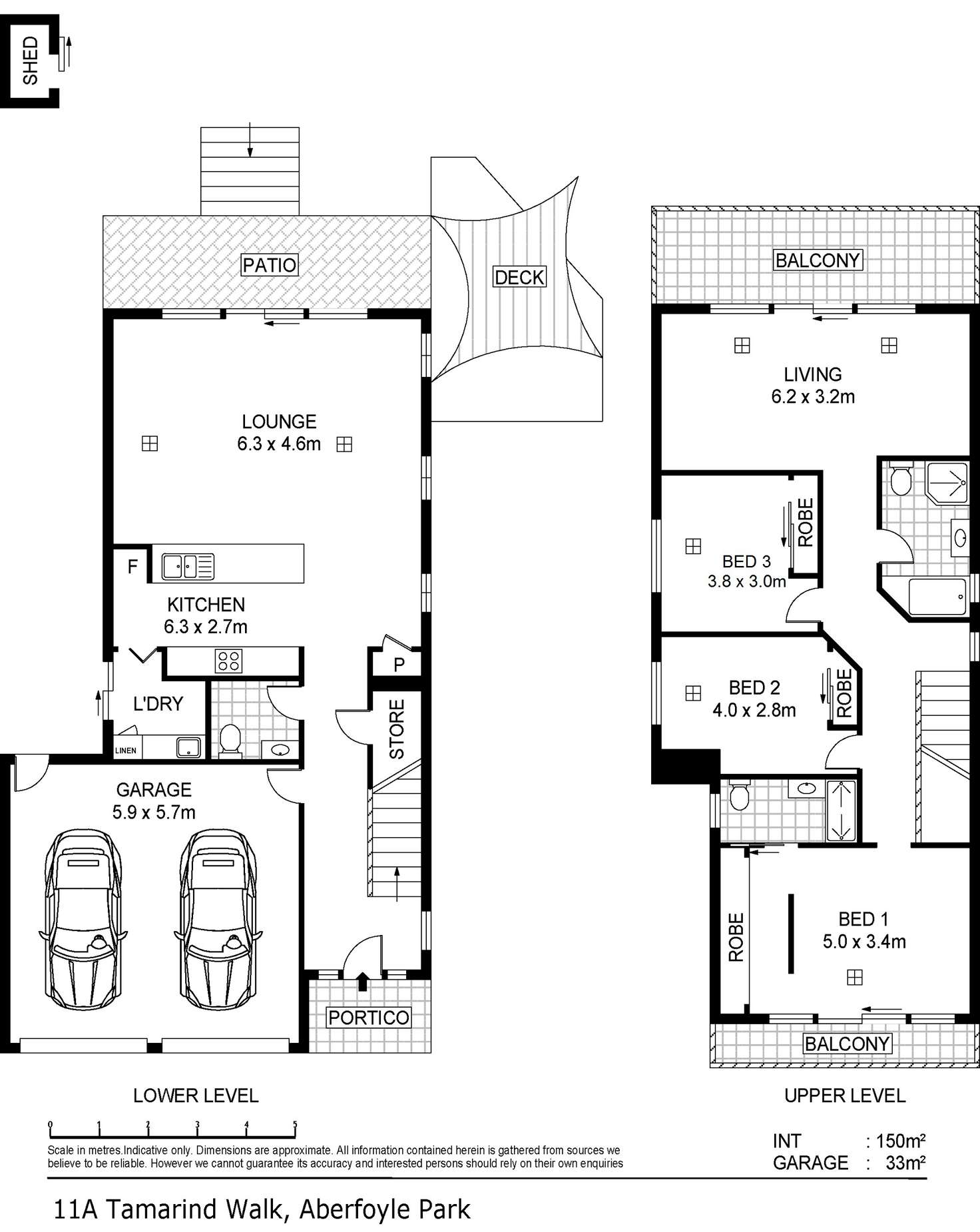 Floorplan of Homely house listing, 11A Tamarind Walk, Aberfoyle Park SA 5159