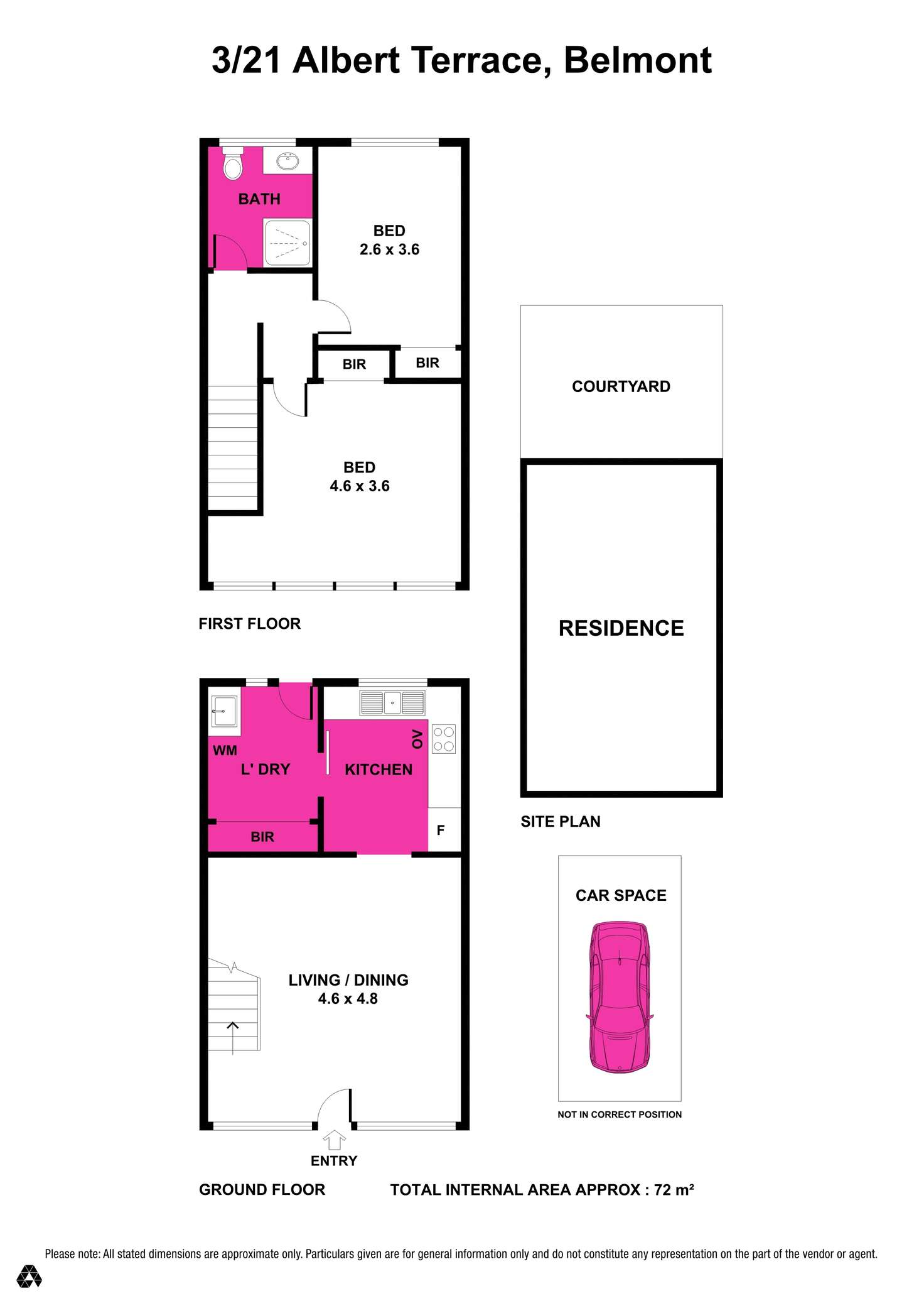 Floorplan of Homely unit listing, 3/21 Albert Terrace, Belmont VIC 3216