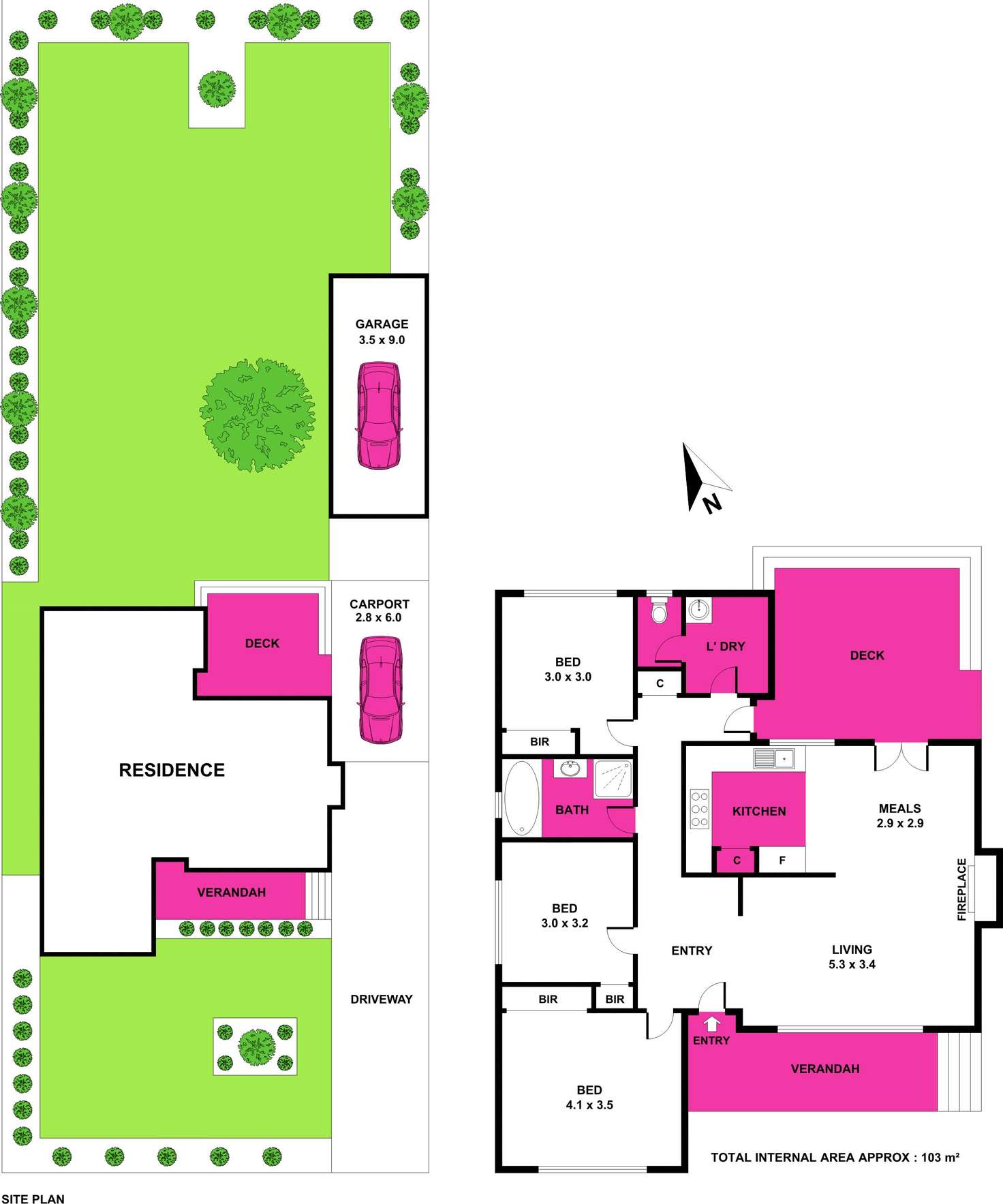 Floorplan of Homely house listing, 2 Nagle Drive, Belmont VIC 3216