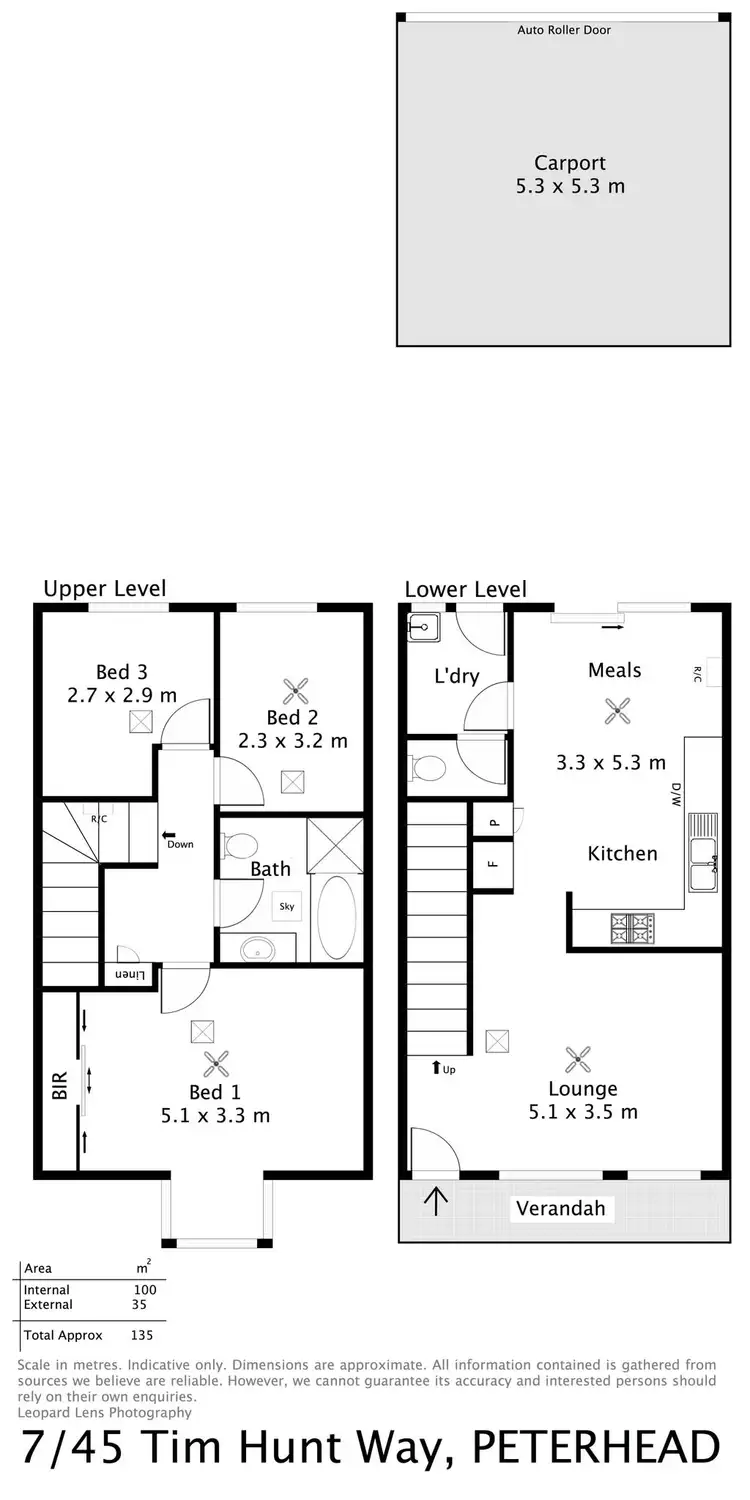 Floorplan of Homely townhouse listing, 7/45 Tim Hunt Way, Peterhead SA 5016