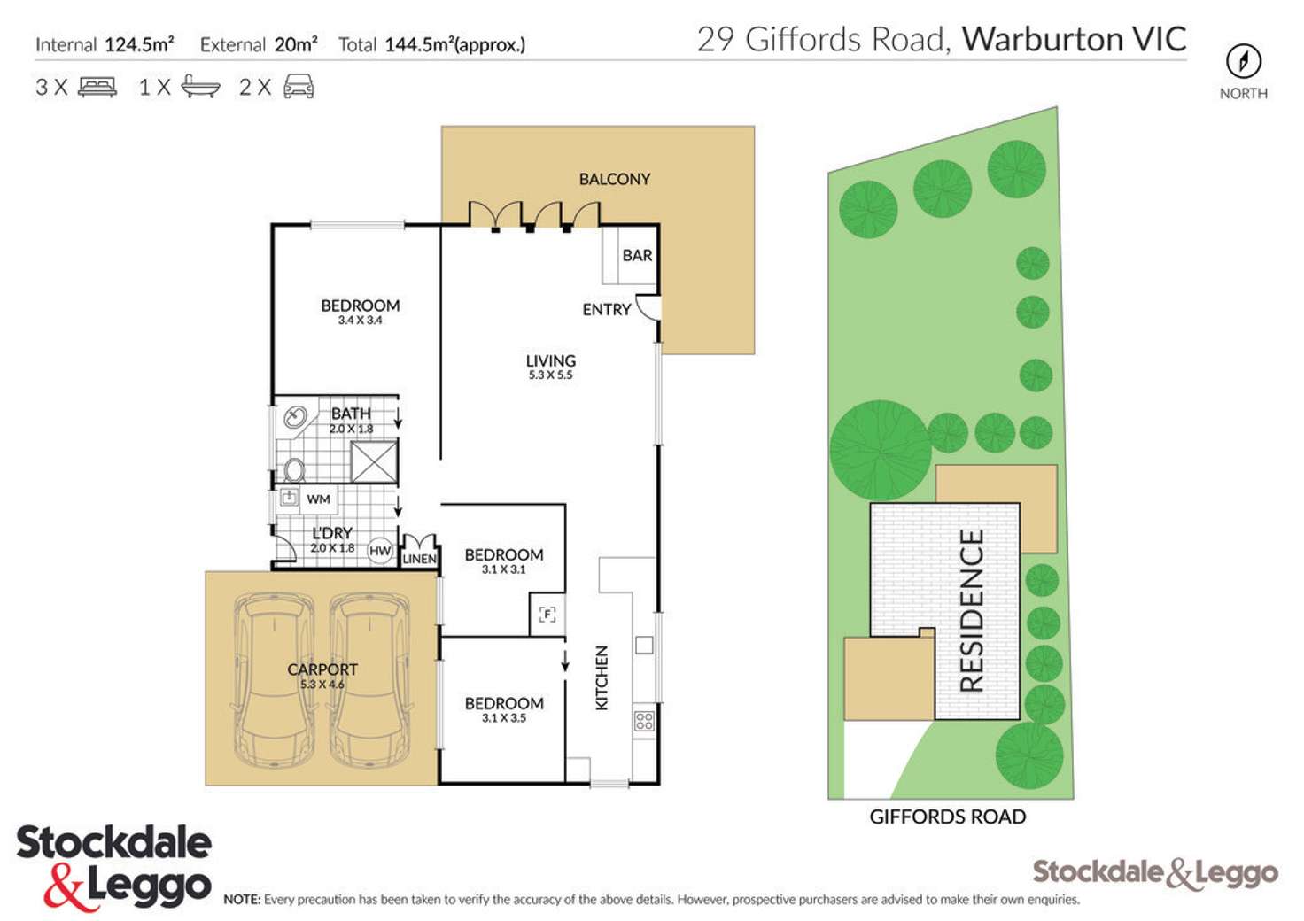 Floorplan of Homely house listing, 29 Giffords Road, Warburton VIC 3799