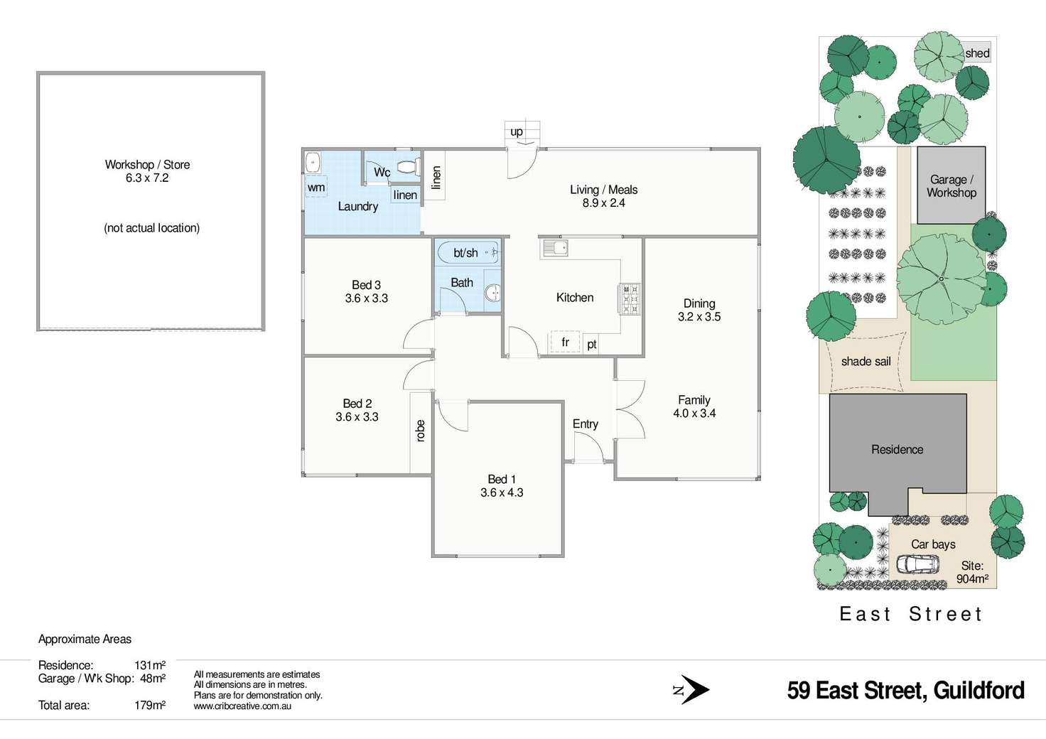 Floorplan of Homely house listing, 59 East Street, Guildford WA 6055