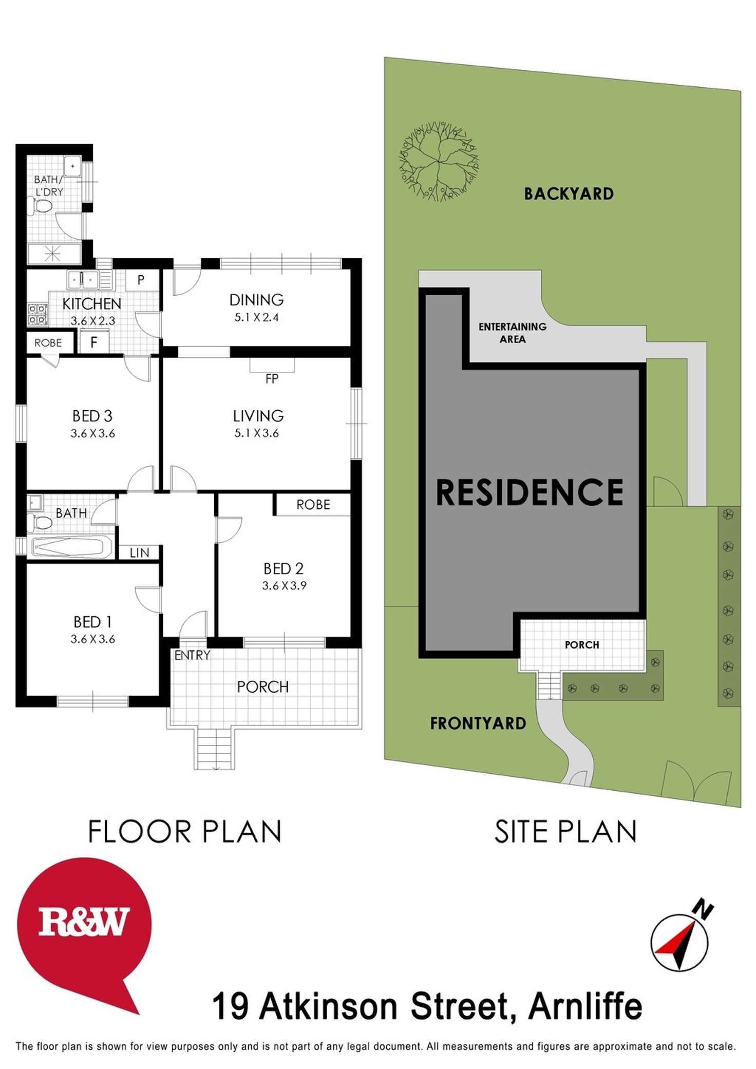 Floorplan of Homely house listing, 19 Atkinson Street, Arncliffe NSW 2205