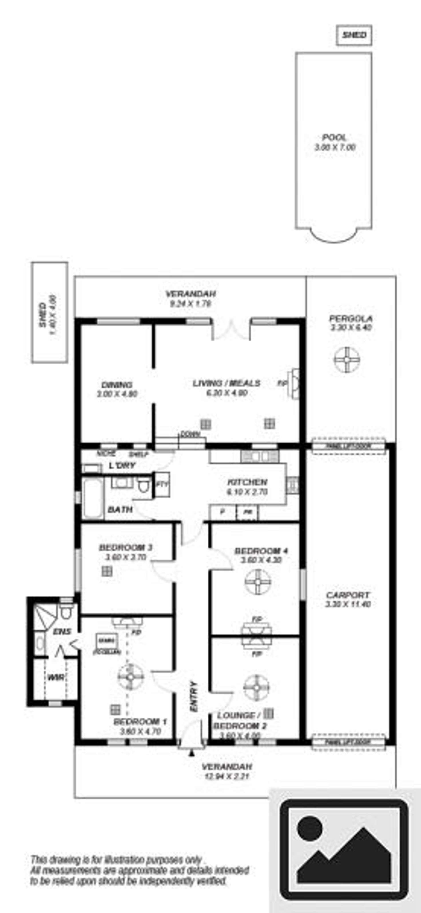 Floorplan of Homely house listing, 14 Buller Street, Prospect SA 5082