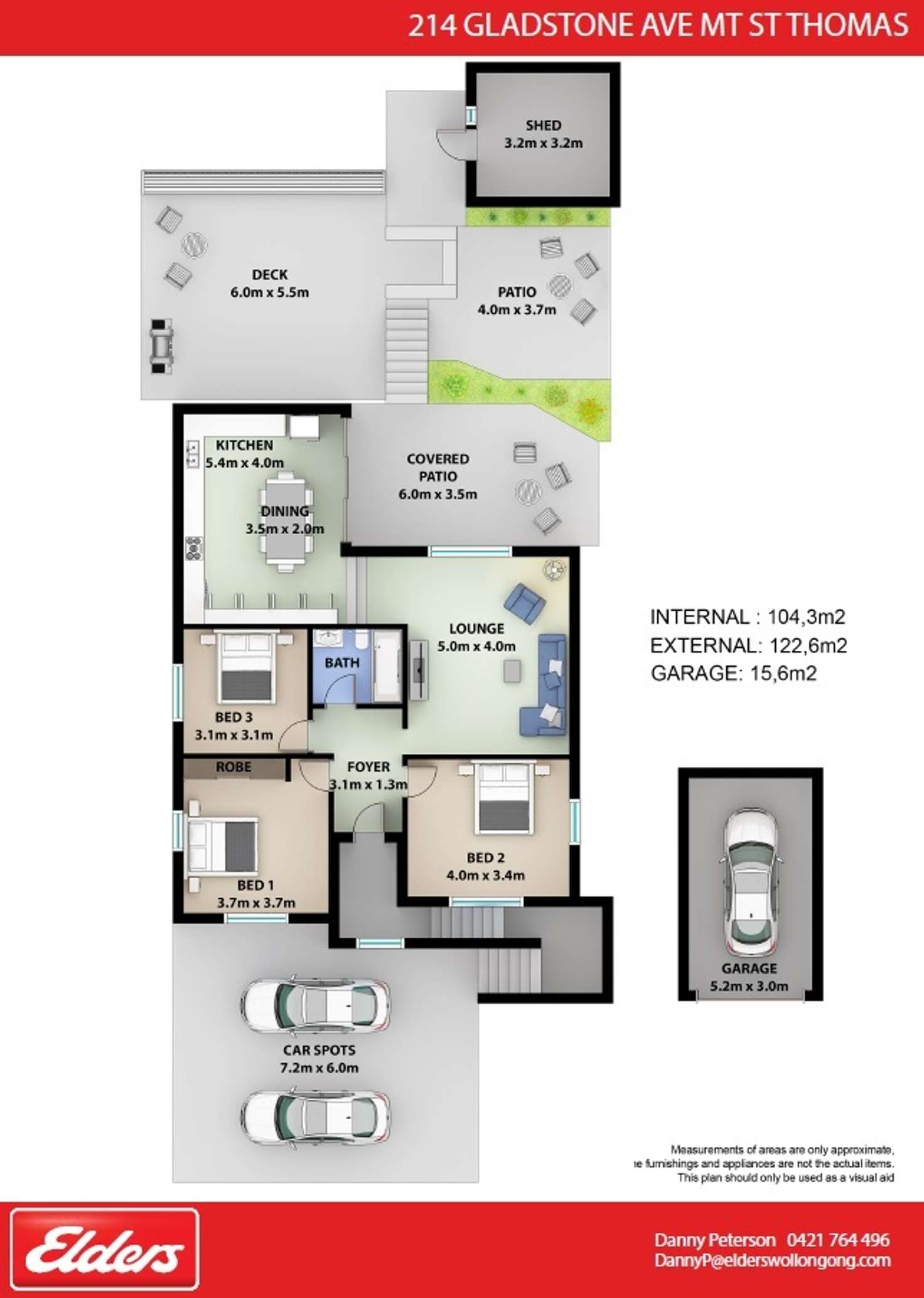 Floorplan of Homely house listing, 214 Gladstone Avenue, Mount Saint Thomas NSW 2500